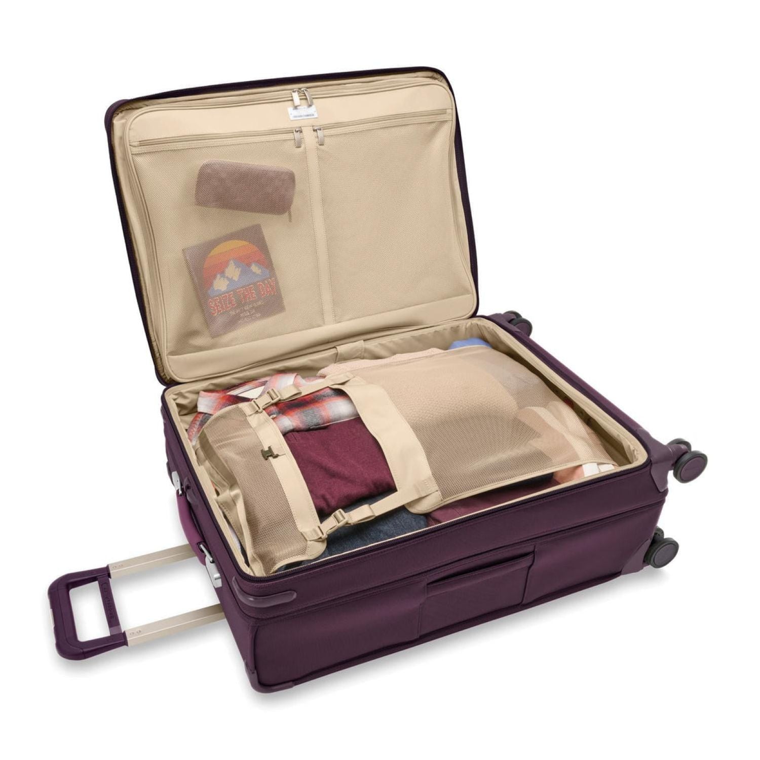 Briggs & Riley Baseline Large Expandable Spinner - Plum