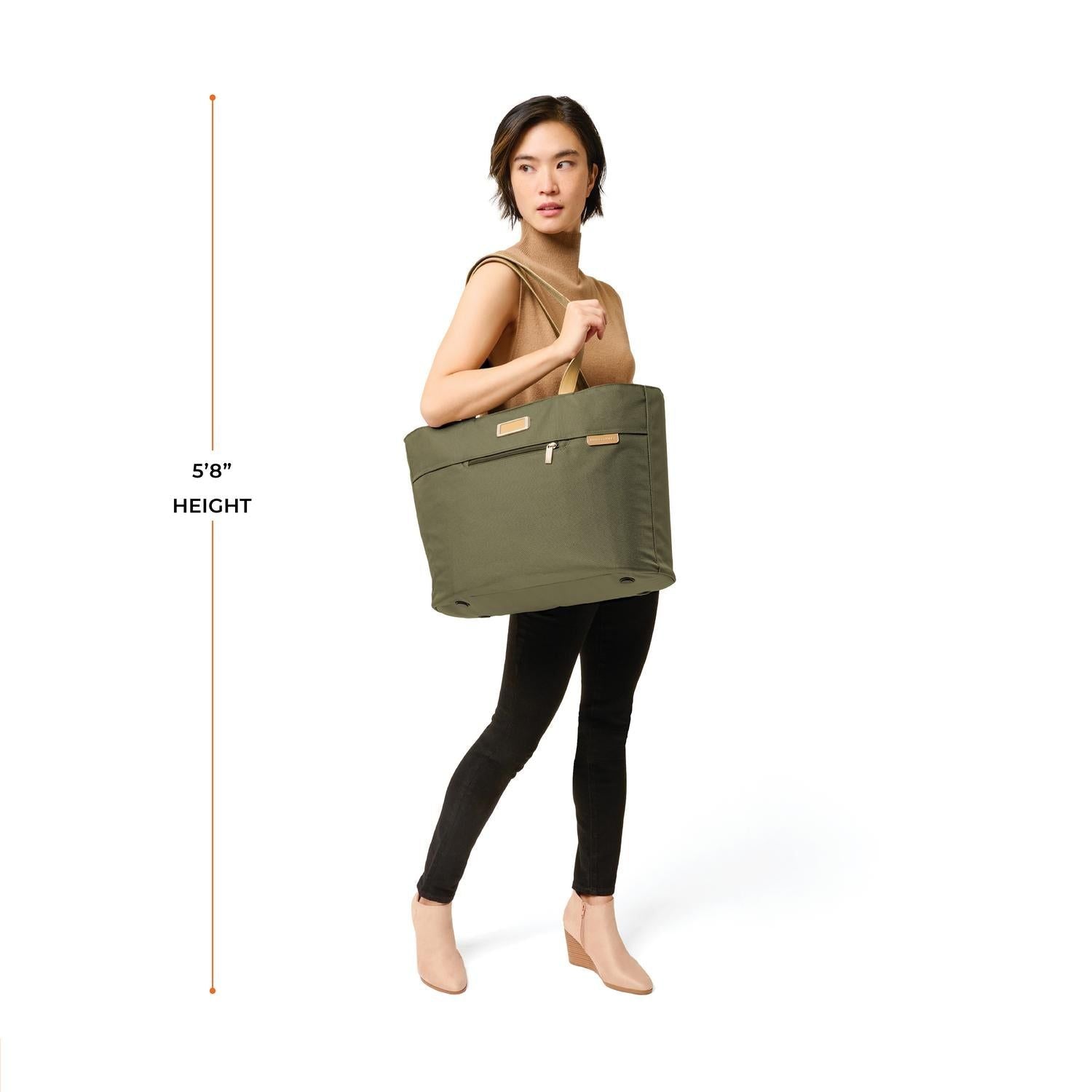 Briggs & Riley Baseline Traveller Tote Bag - Olive