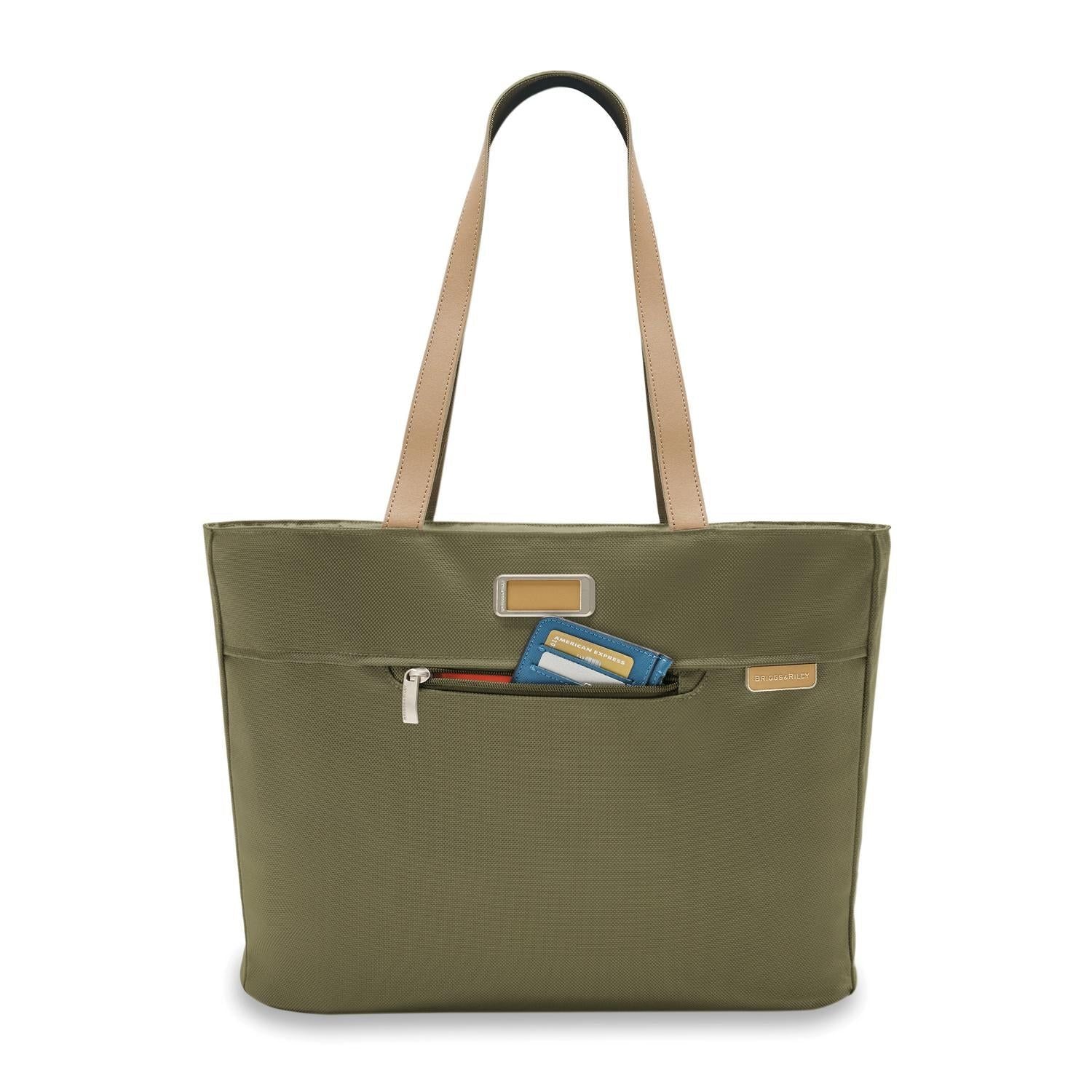 Briggs & Riley Baseline Traveller Tote Bag - Olive