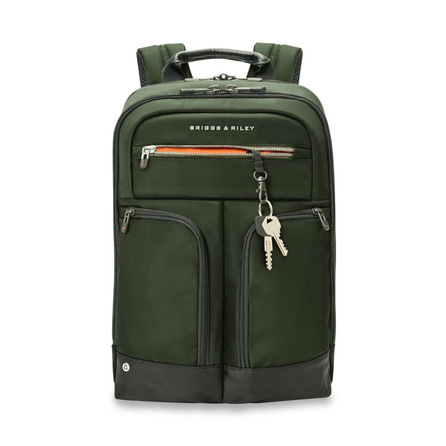 Briggs & Riley HTA Slim Expandable Backpack - Forest