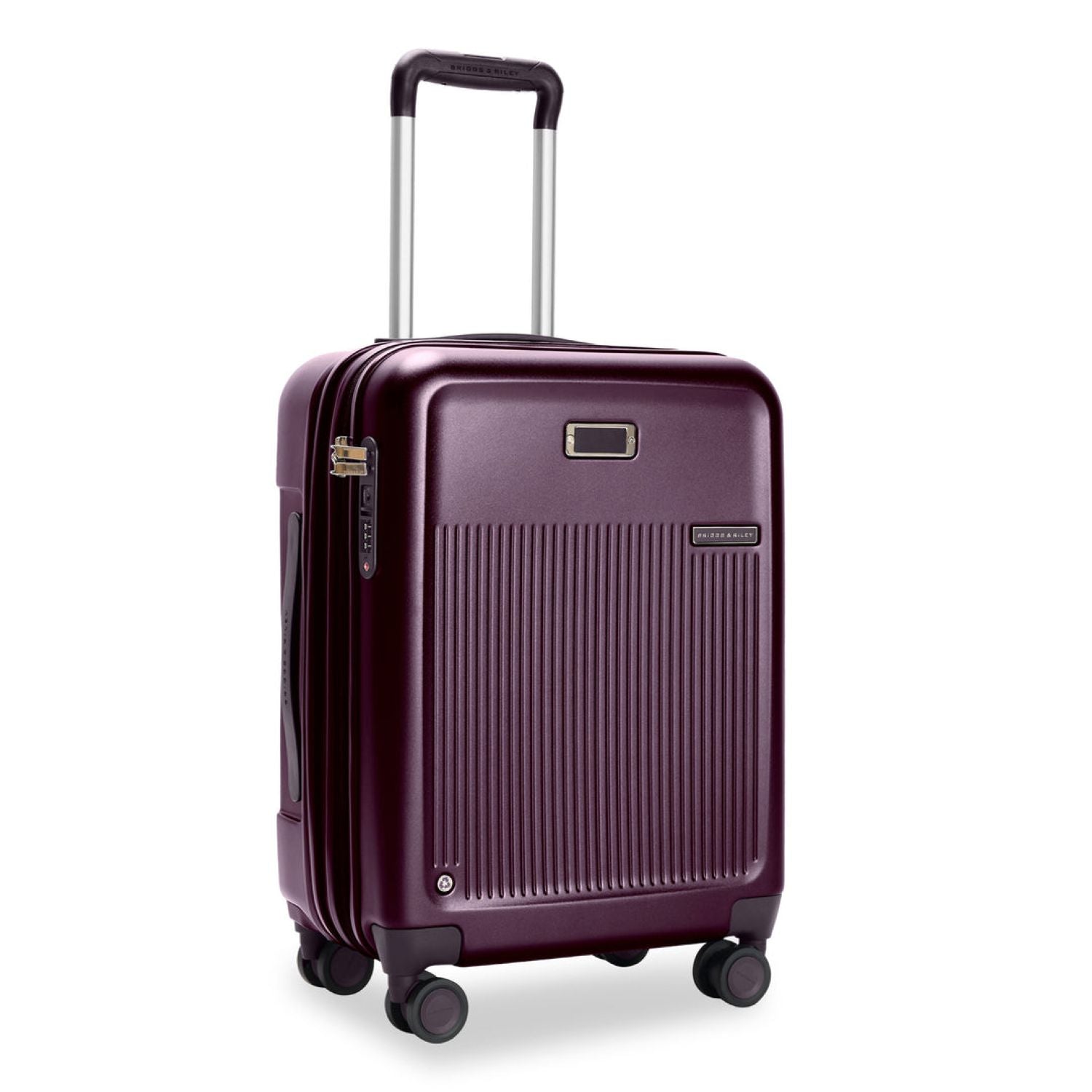 Briggs & Riley Sympatico 3.0 Global Carry On Expandable Spinner 21" - Plum