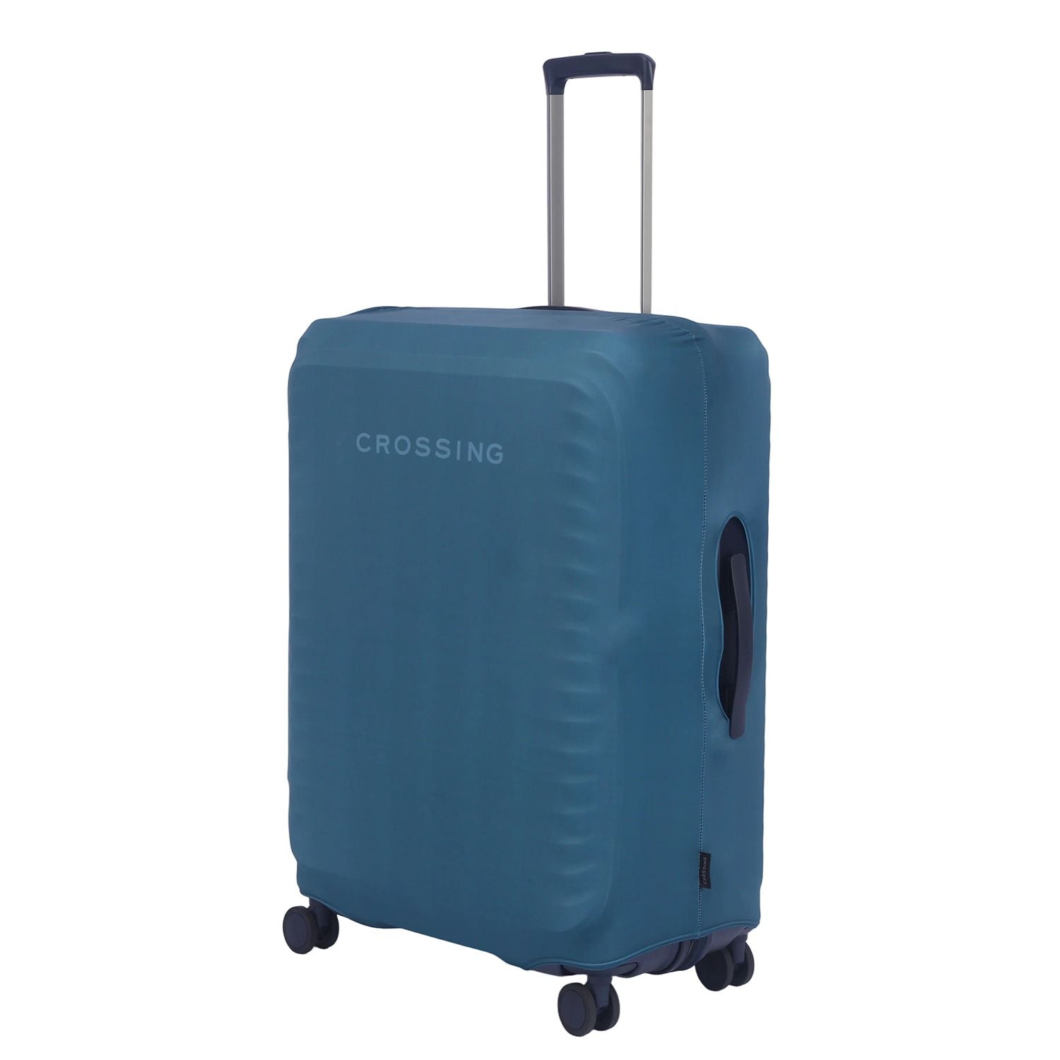 Crossing Block Series Luggage Cover V2 L - Perisan Blue