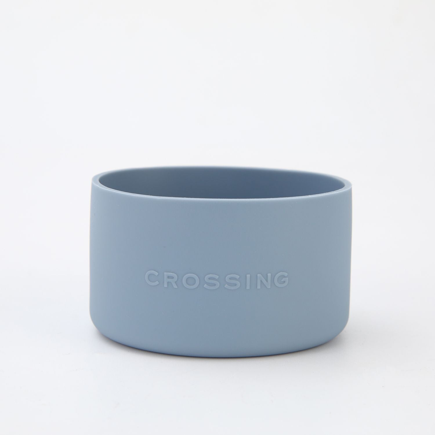 Crossing Bottle Silicone Boot Fits Diameter 7-7.5cm (550ml) Blistered Pack - Ash Blue