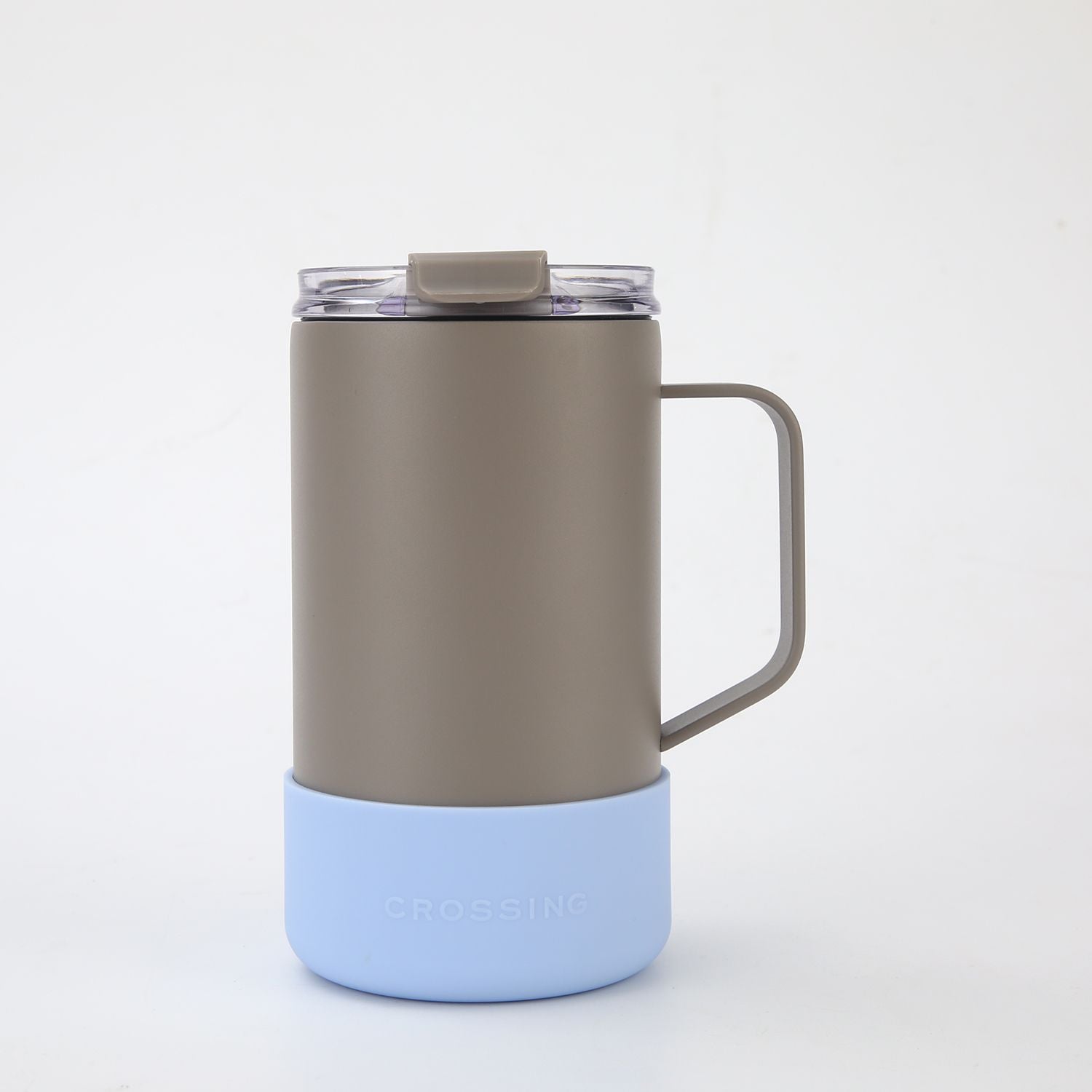 Crossing Bottle Silicone Boot Fits Diameter 7-7.5cm (550ml) Blistered Pack - Ice Blue