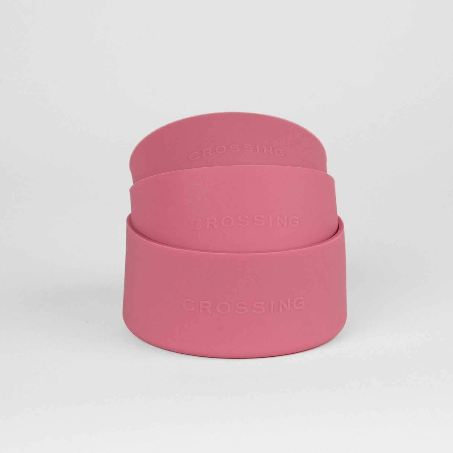 Crossing Silicone Water Bottle Boot - Fits Diameter 7-7.5cm (550ml) Blistered Pack - Pink