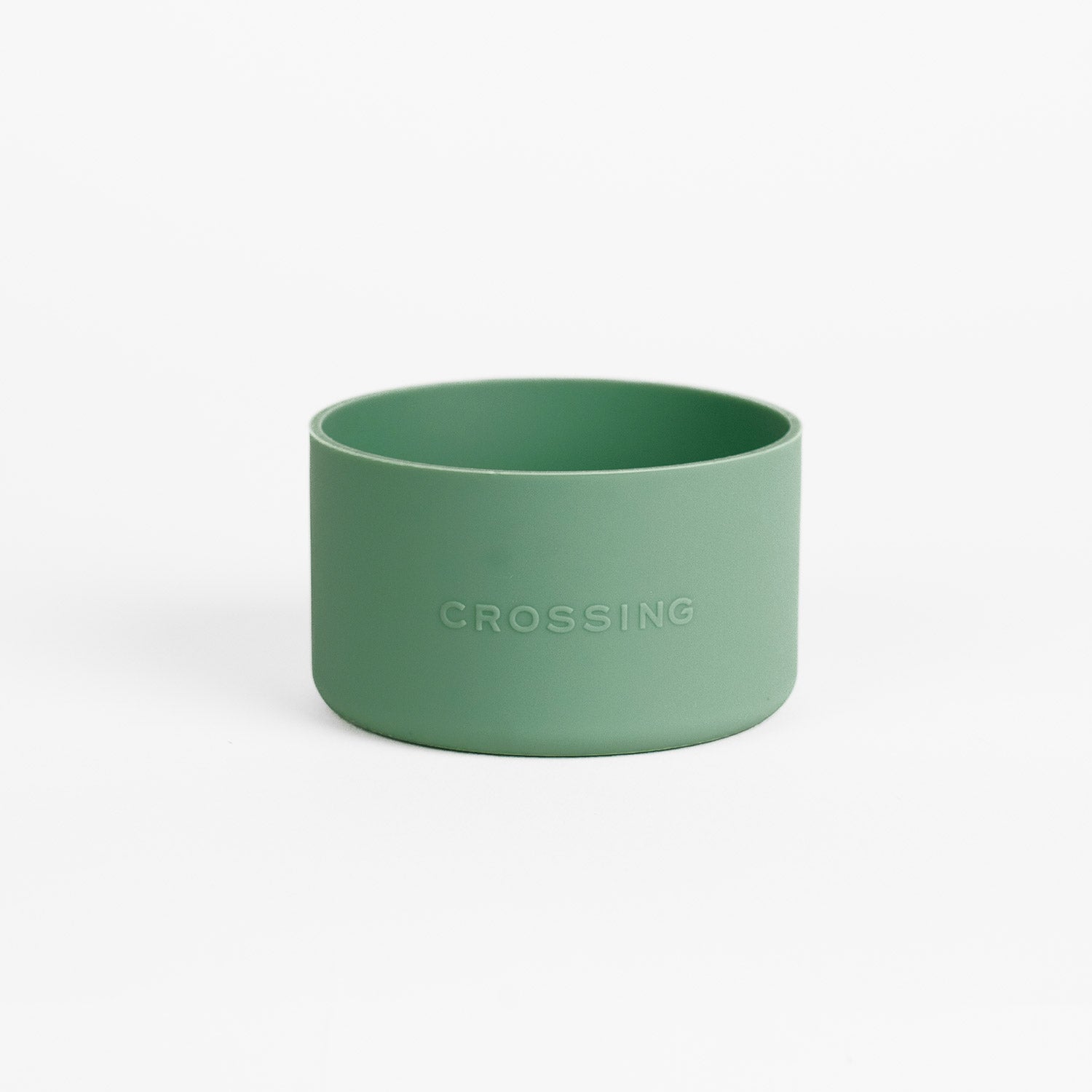 Crossing Silicone Water Bottle Boot - Fits Diameter 7-7.5cm (550ml) Blistered Pack - Sage Green