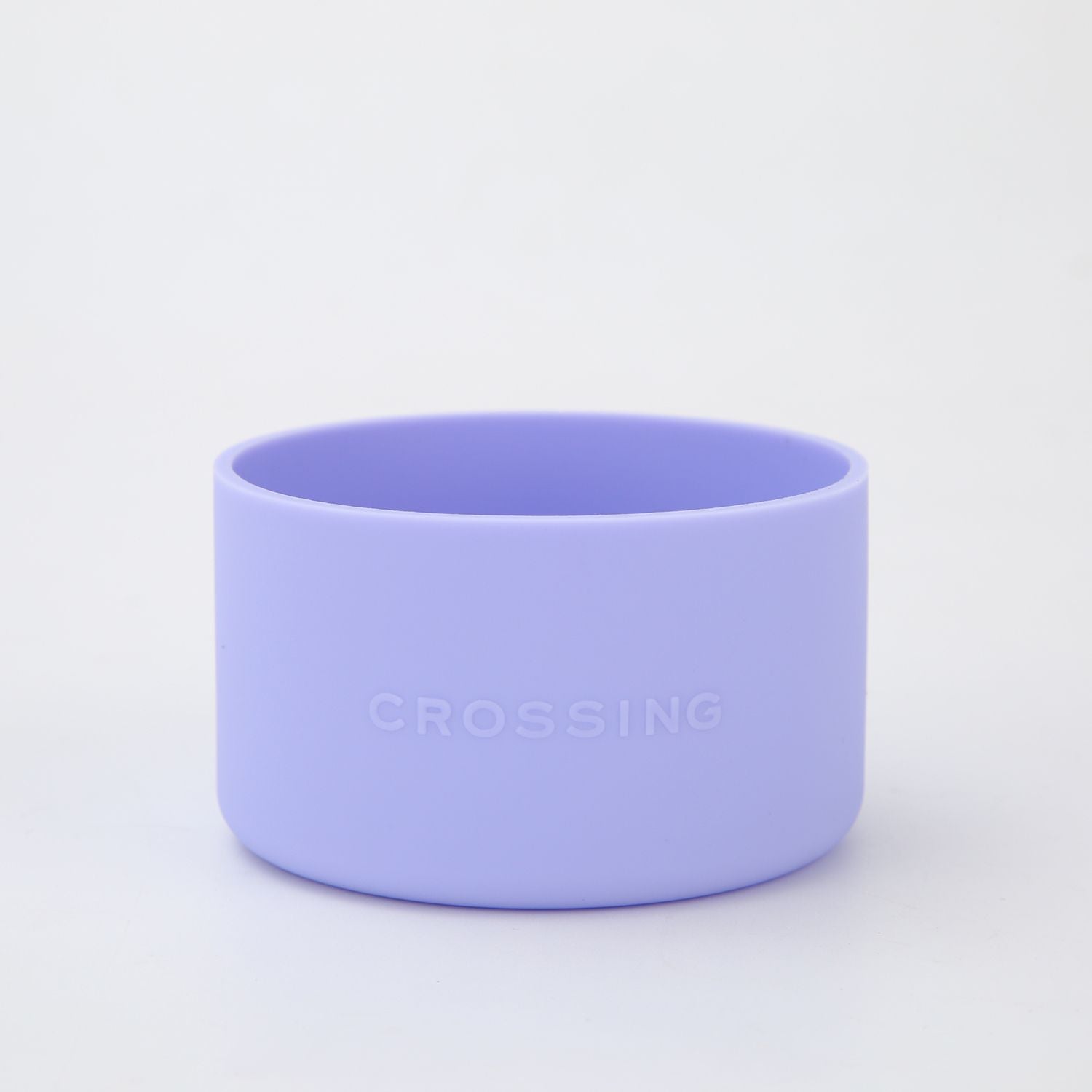 Crossing Bottle Silicone Boot Fits Diameter 7-7.5cm (550ml) Blistered Pack - Taro Cream