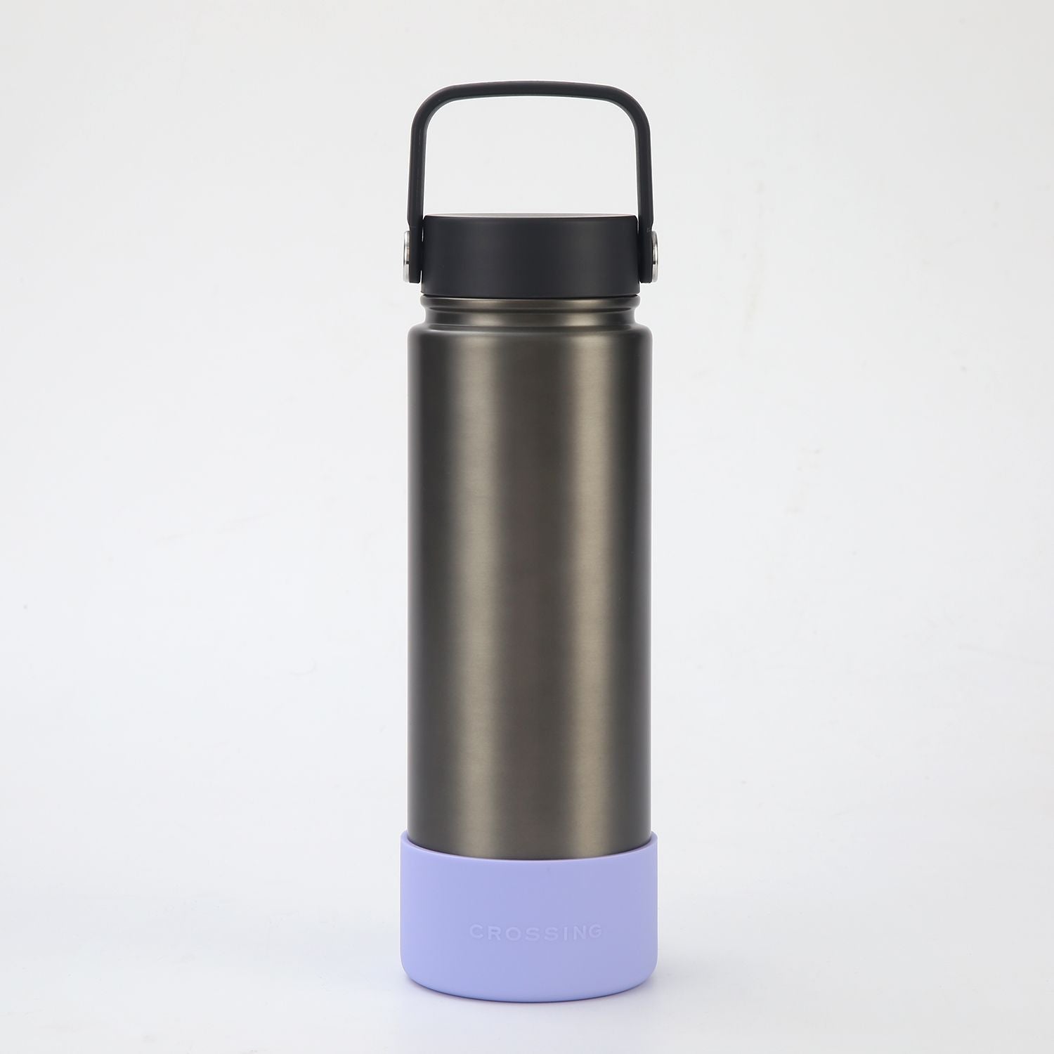 Crossing Bottle Silicone Boot Fits Diameter 7-7.5cm (550ml) Blistered Pack - Taro Cream