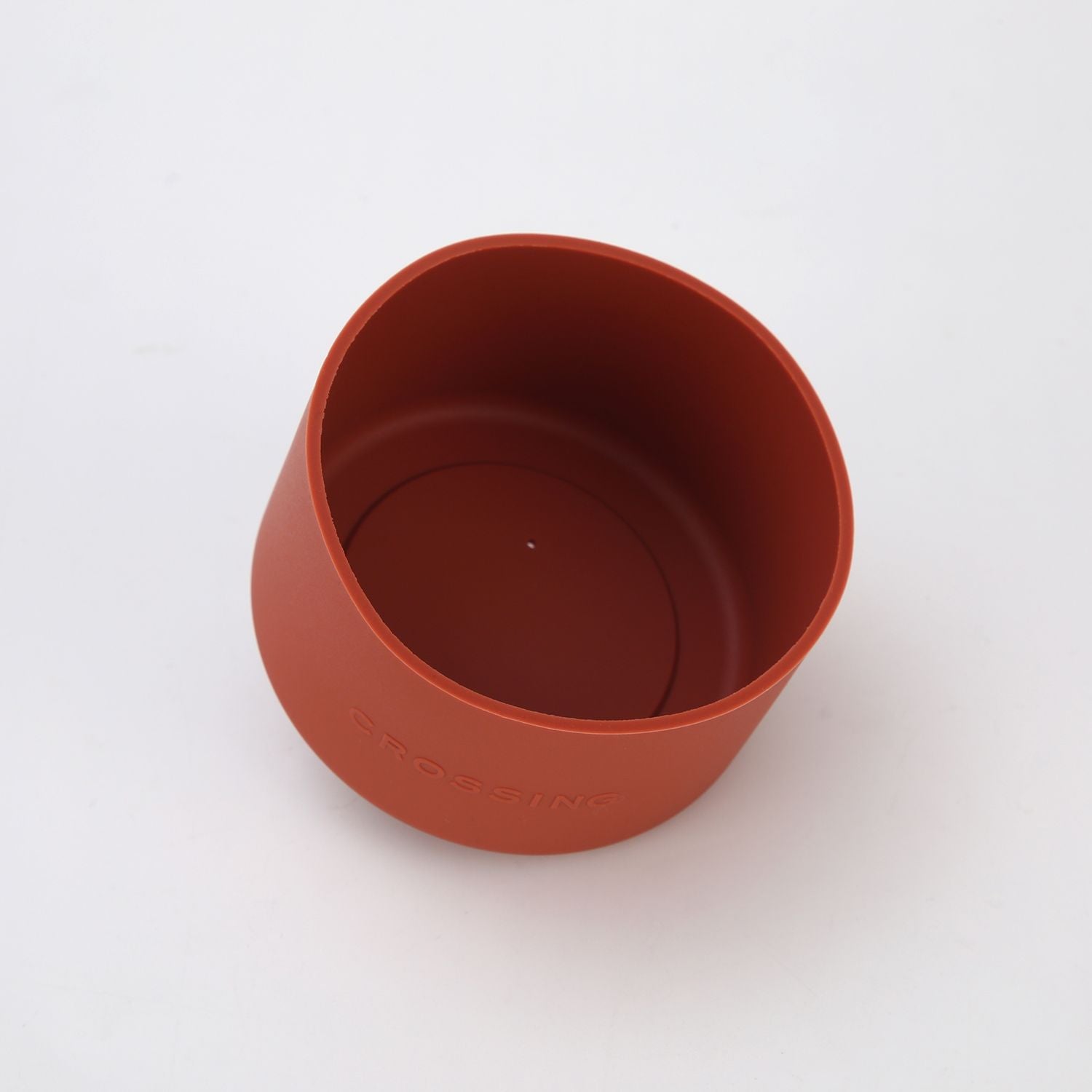 Crossing Bottle Silicone Boot Fits Diameter 7-7.5cm (550ml) Blistered Pack - Terracotta