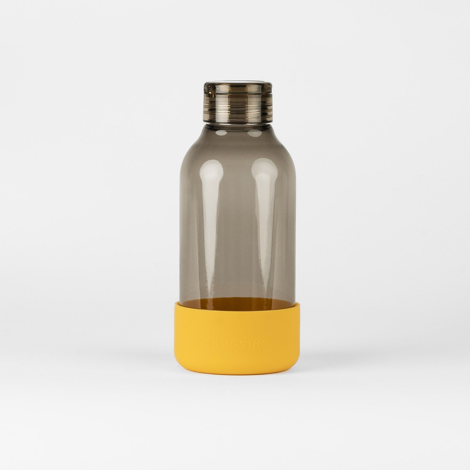 Crossing Silicone Water Bottle Boot - Fits Diameter 7-7.5cm (550ml) Blistered Pack - Yellow