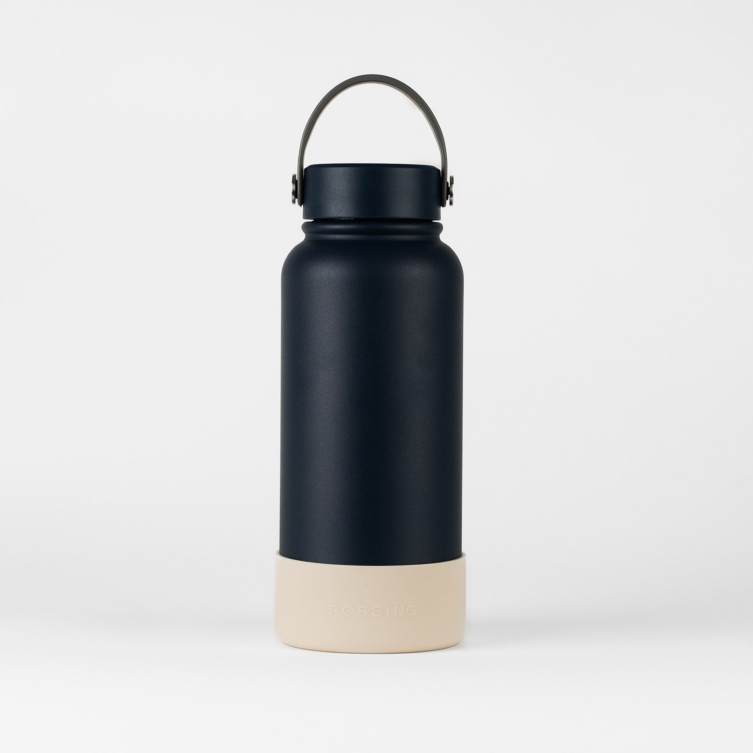 Crossing Silicone Water Bottle Boot - Fits Diameter 8-8.5cm (780ml) Blistered Pack - Beige