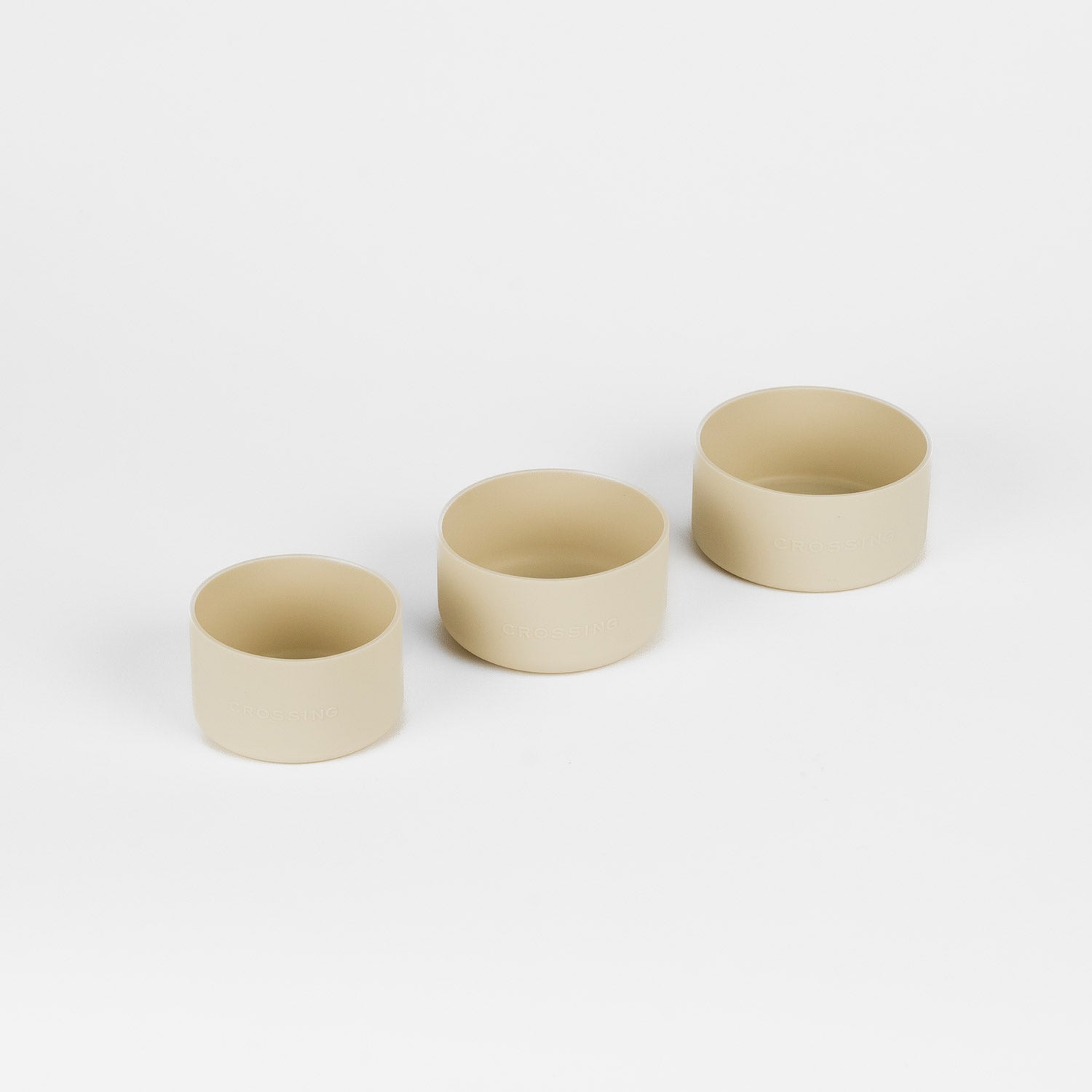 Crossing Silicone Water Bottle Boot - Fits Diameter 8-8.5cm (780ml) Blistered Pack - Cream