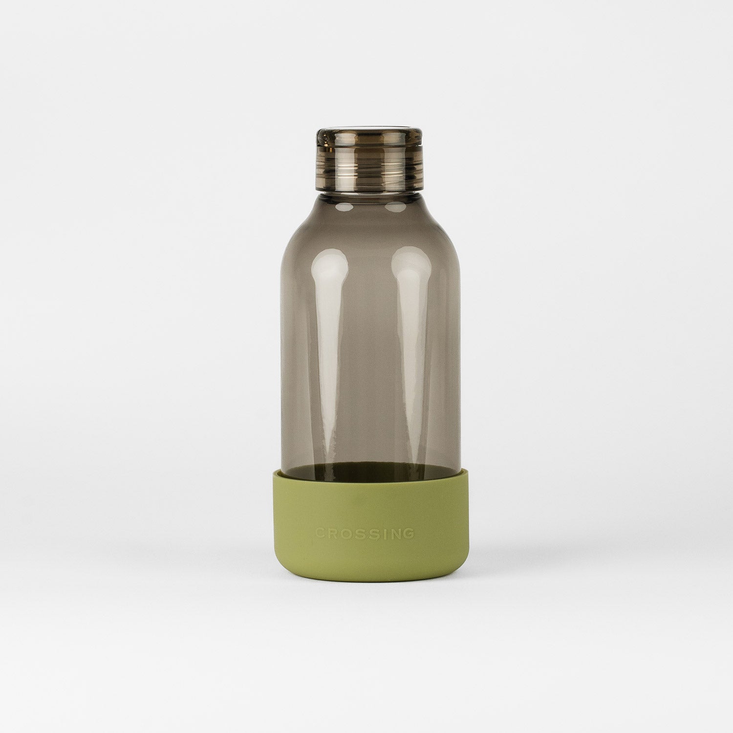 Crossing Silicone Water Bottle Boot - Fits Diameter 8-8.5cm (780ml) Blistered Pack - Moss