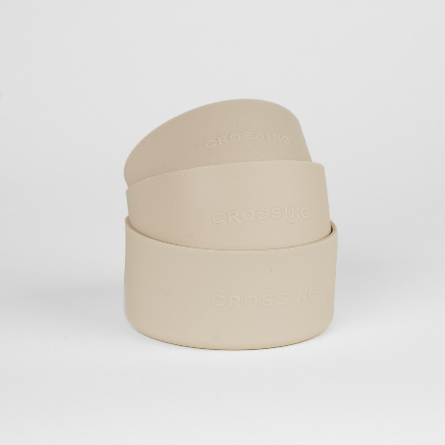 Crossing Silicone Water Bottle Boot - Fits Diameter 9-9.5cm (1100ml) Blistered Pack - Beige