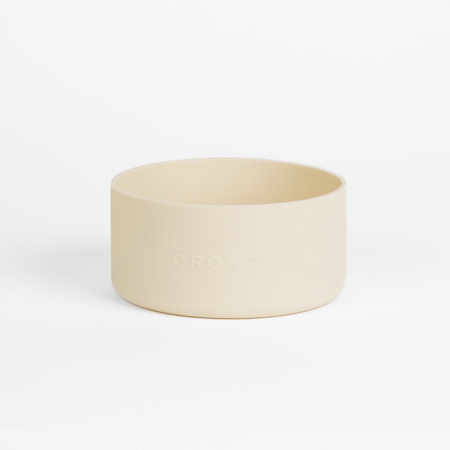 Crossing Silicone Water Bottle Boot - Fits Diameter 9-9.5cm (1100ml) Blistered Pack - Cream