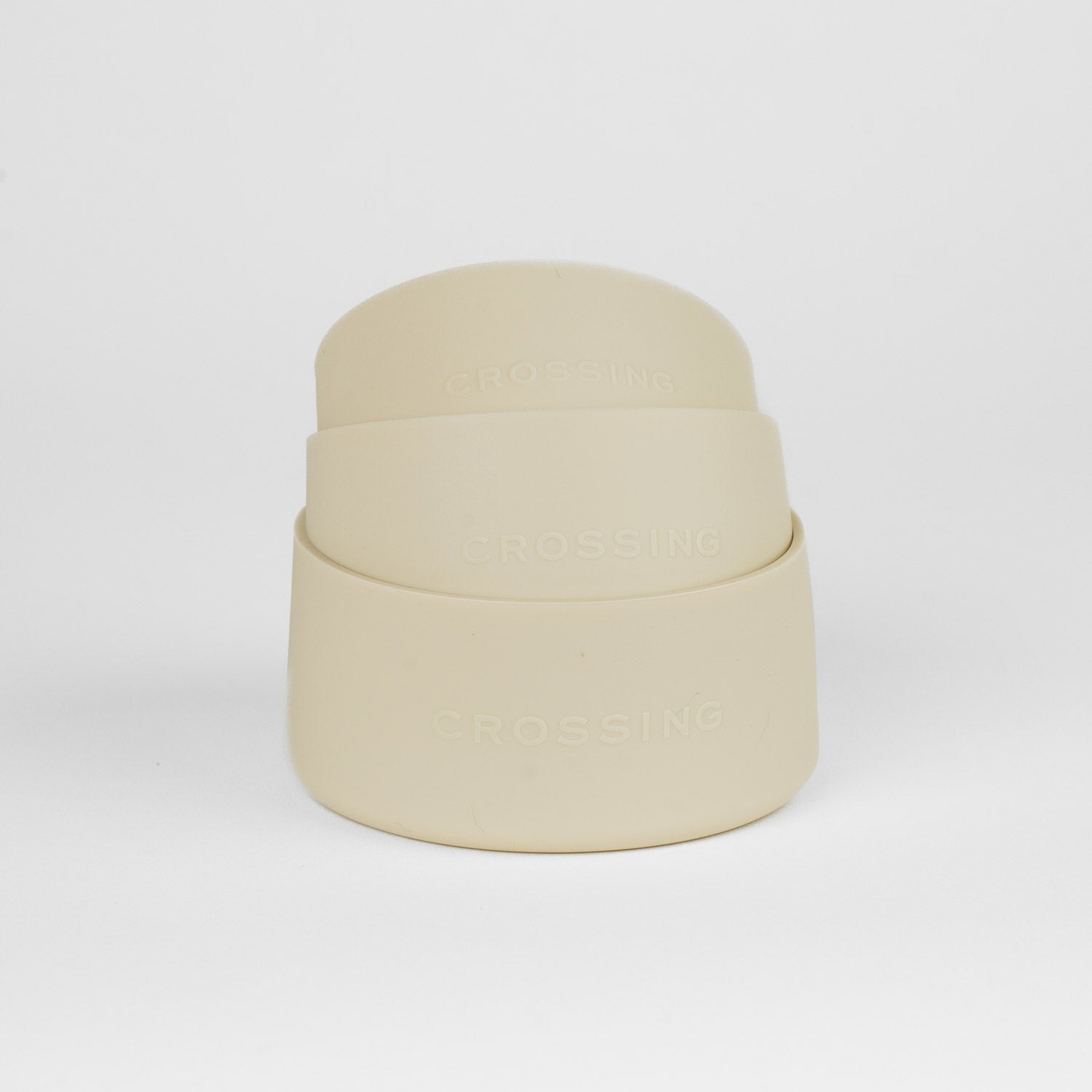 Crossing Silicone Water Bottle Boot - Fits Diameter 9-9.5cm (1100ml) Blistered Pack - Cream