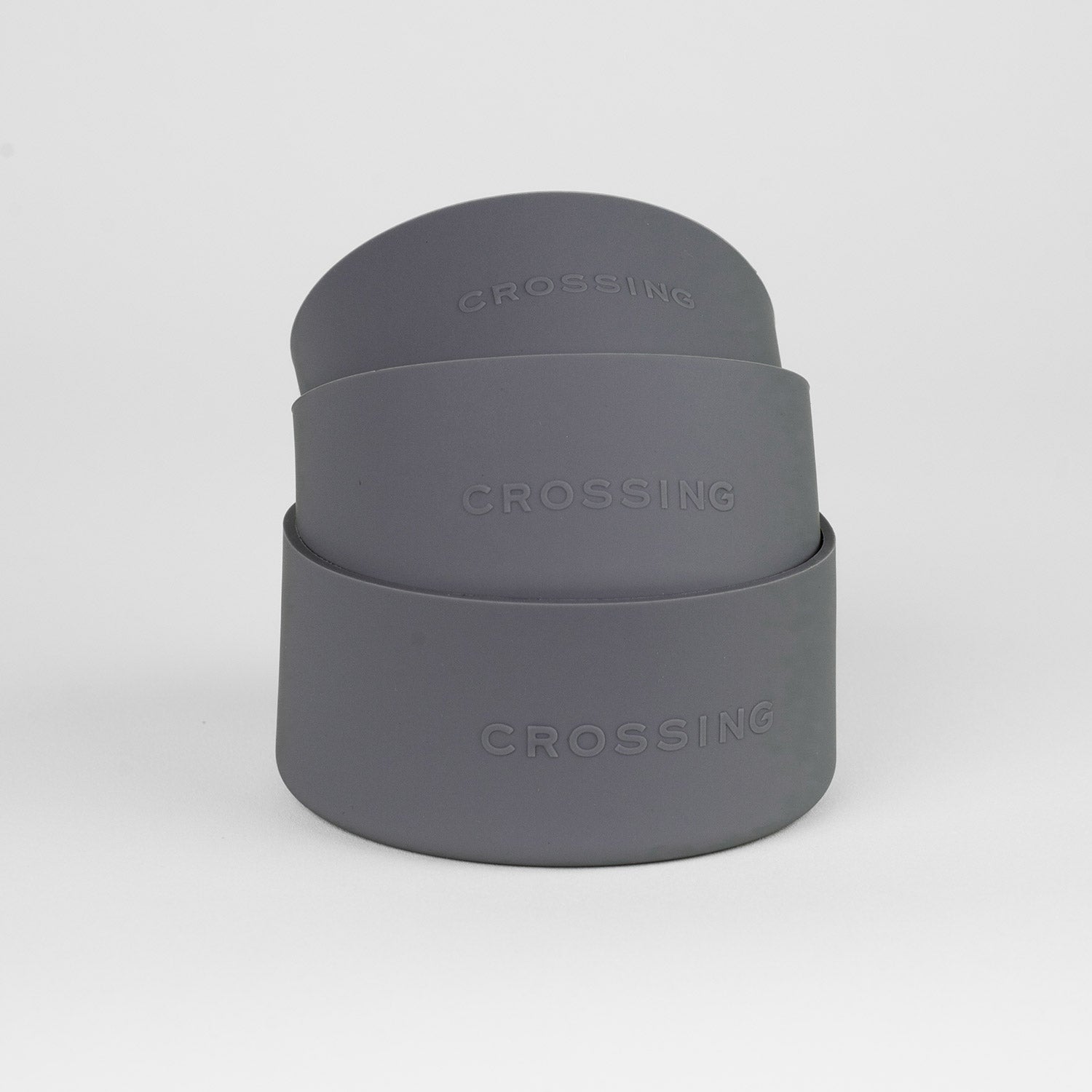 Crossing Silicone Water Bottle Boot - Fits Diameter 9-9.5cm (1100ml) Blistered Pack - Gray