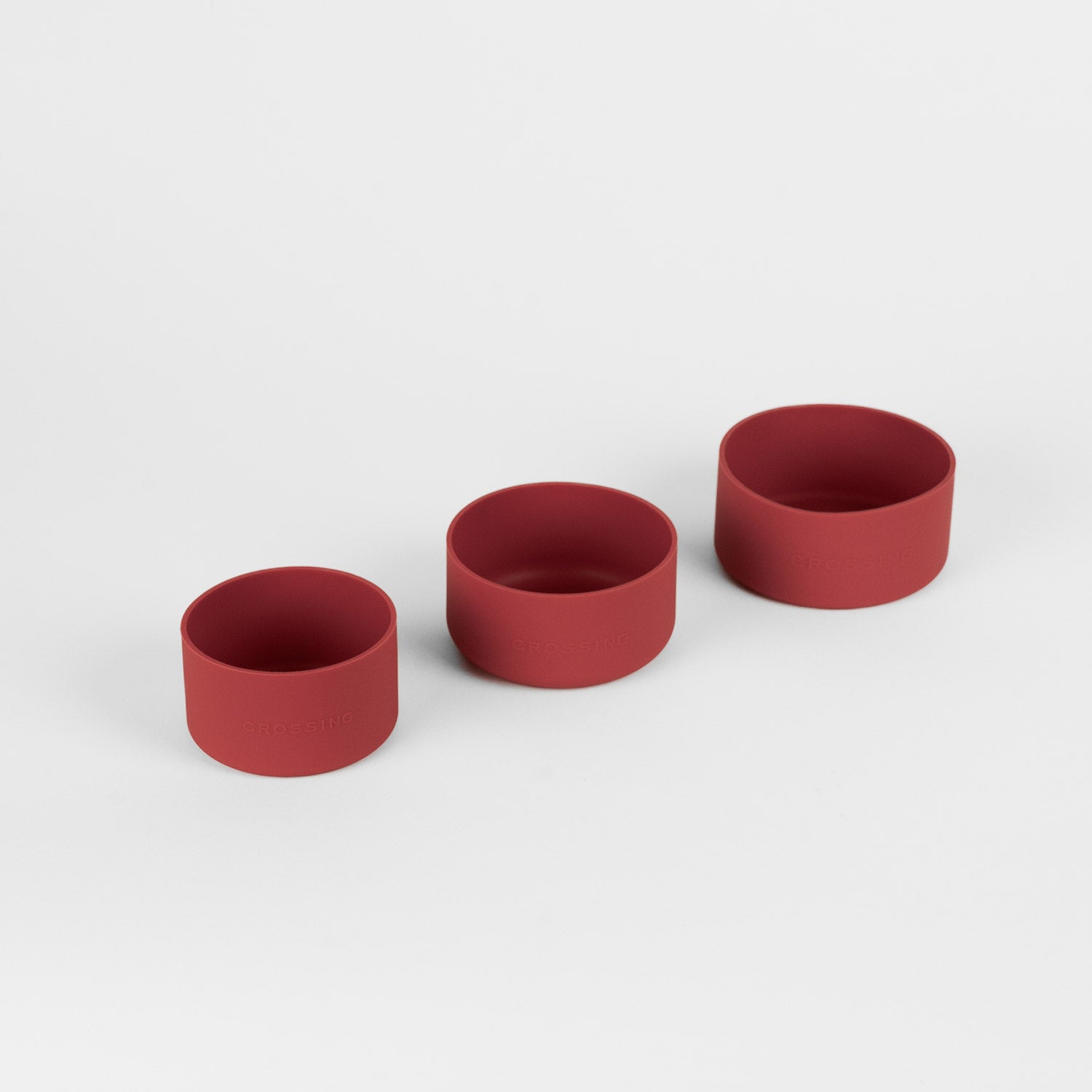 Crossing Silicone Water Bottle Boot - Fits Diameter 9-9.5cm (1100ml) Blistered Pack - Red