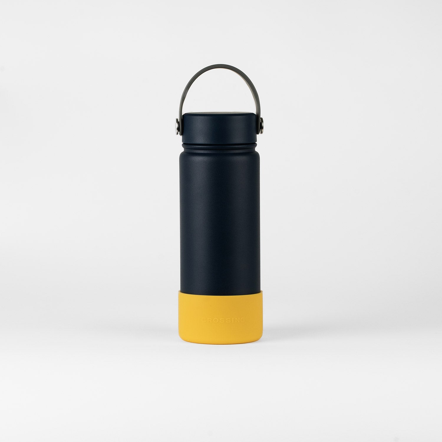 Crossing Silicone Water Bottle Boot - Fits Diameter 9-9.5cm (1100ml) Blistered Pack - Yellow