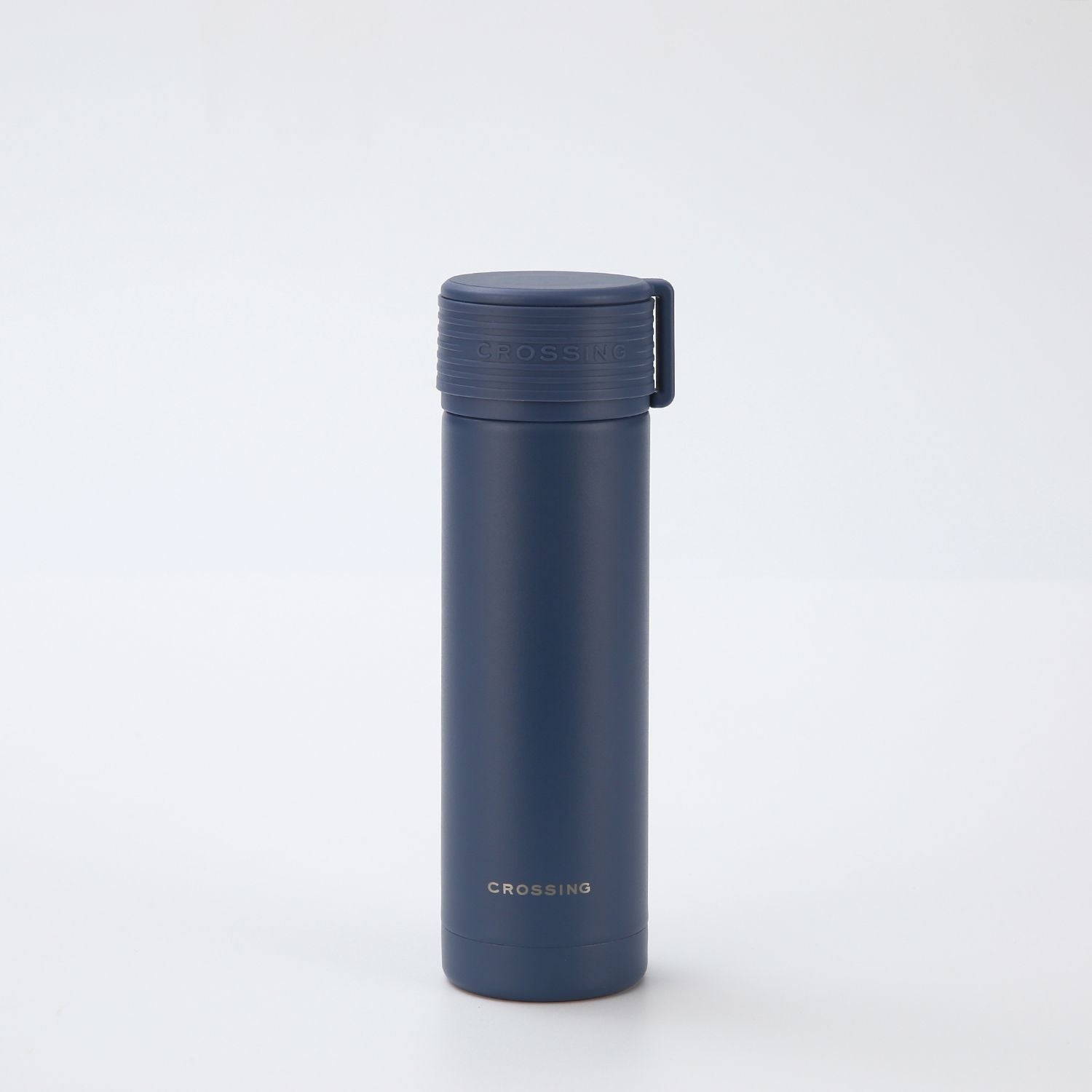 Crossing Compact Slim Insulated S/S Bottle 180ml - Dusty Blue