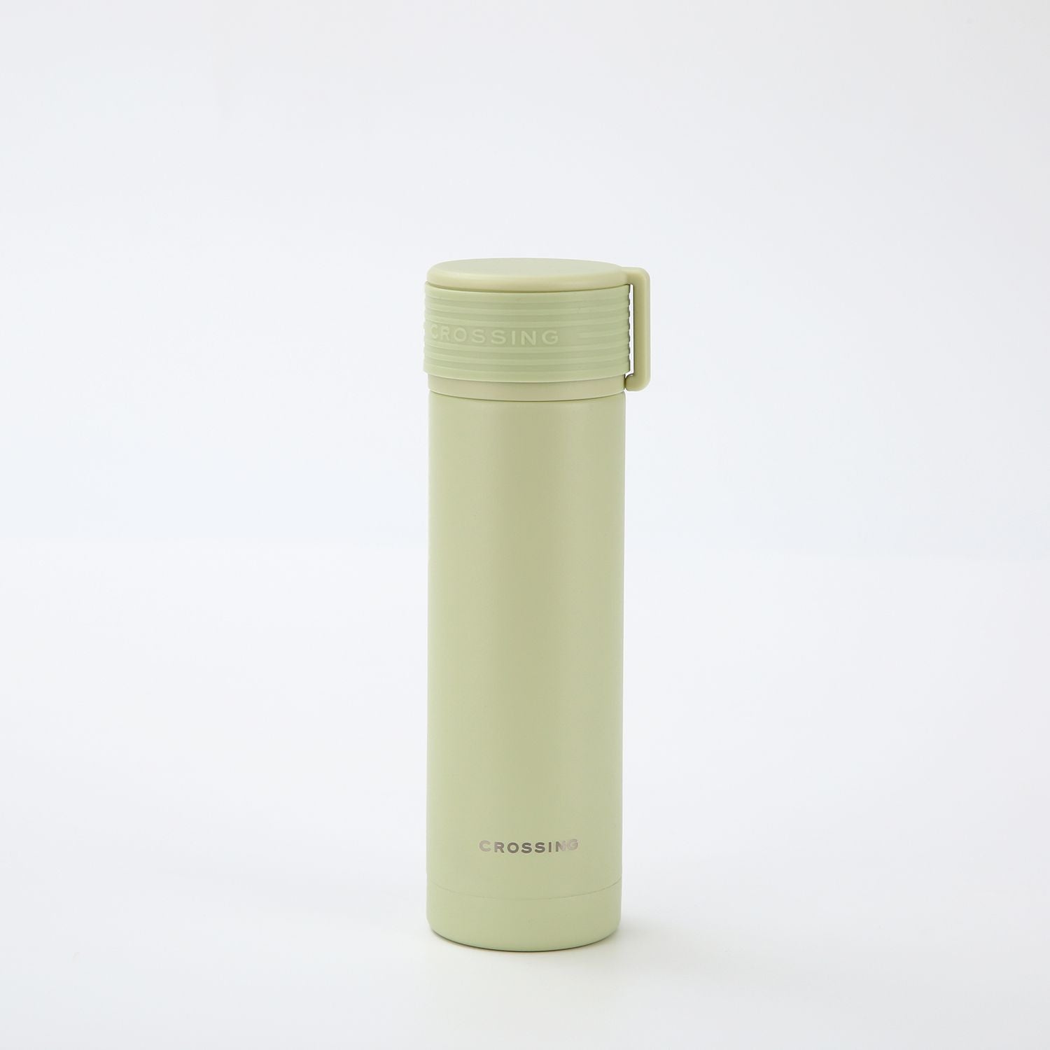 Crossing Compact Slim Insulated S/S Bottle 180ml - Pistachio