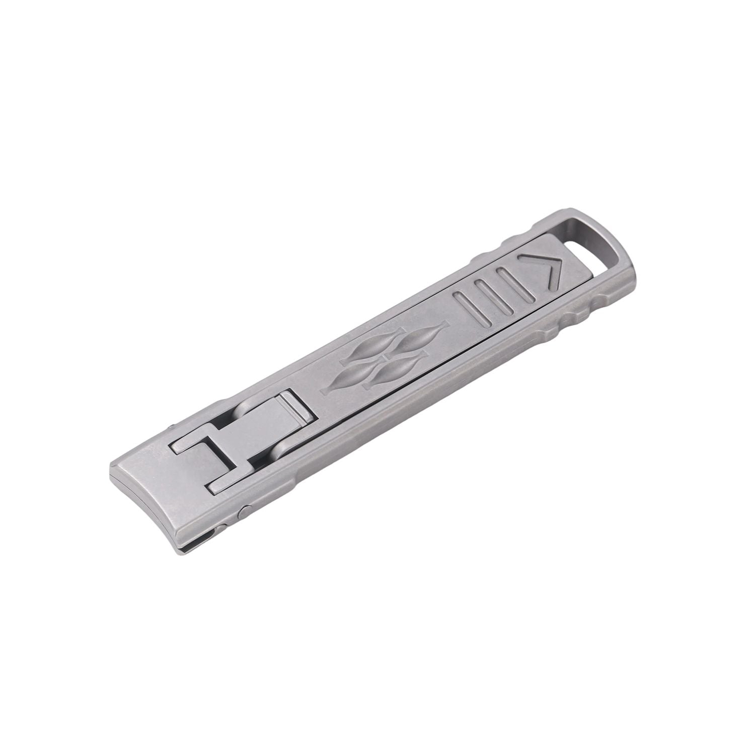 Crossing Compact Travel Stainless-Steel Nail Clippers With Pouch - Pink