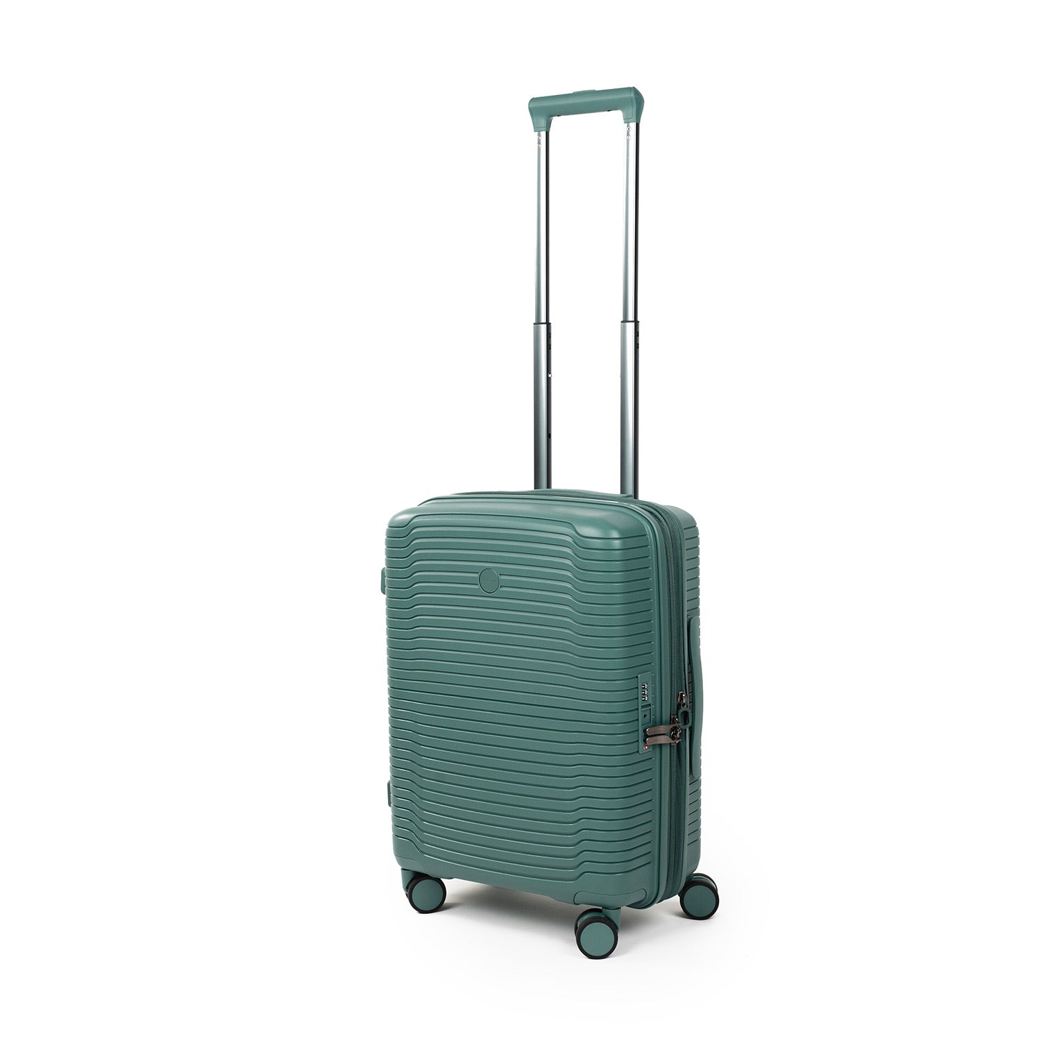 Crossing GLID Polypropylene Carry On 20" Luggage - Green