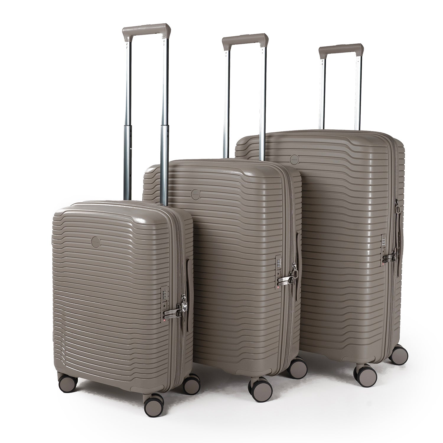 Crossing GLID Polypropylene Carry On 20" Luggage - Taupe