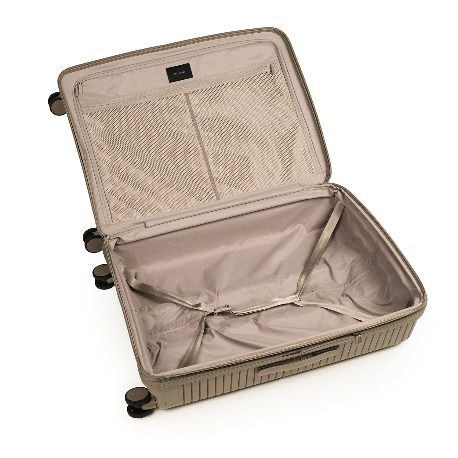 Crossing GLID Polypropylene Large 30" Luggage - Taupe