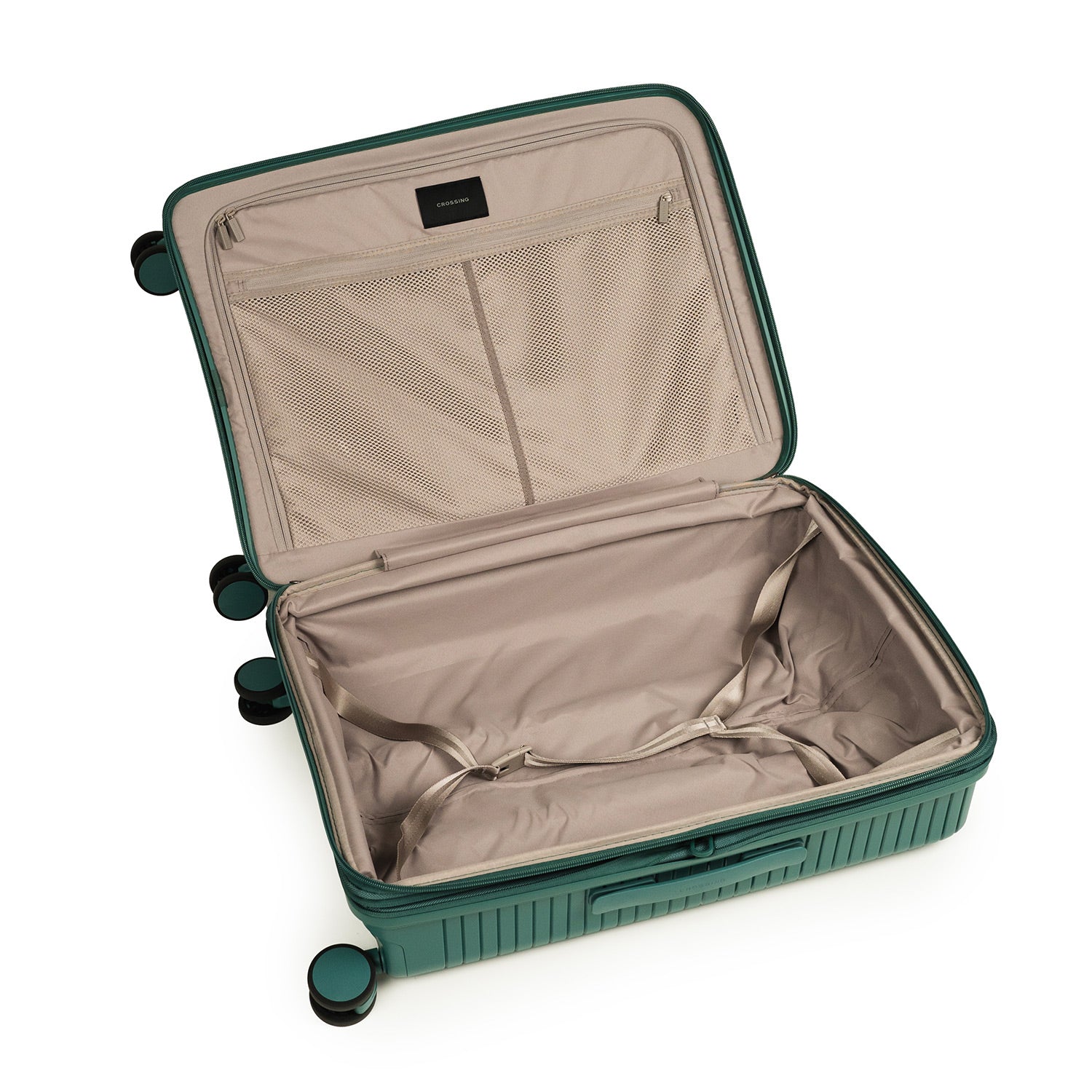 Crossing GLID Polypropylene Medium 25" Luggage - Green