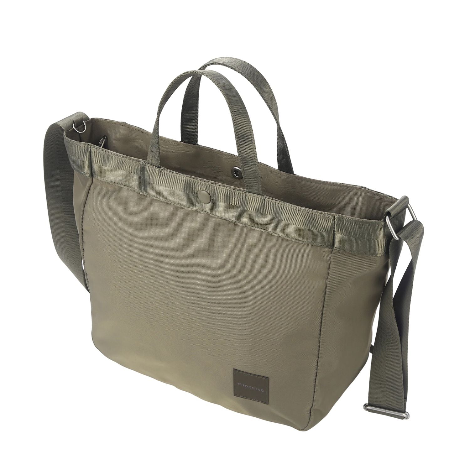 Crossing Hollis Anti-Theft RFID Dual Carry Crossbody Bag V3 - Olive