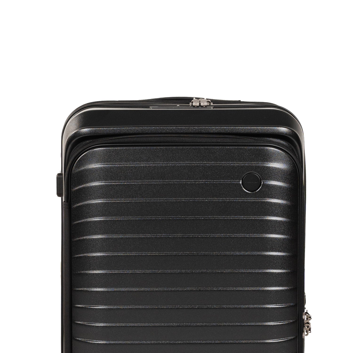 CROSSING INVI TRUNK 26" Medium Expandable Luggage With Front & Middle Access - Black