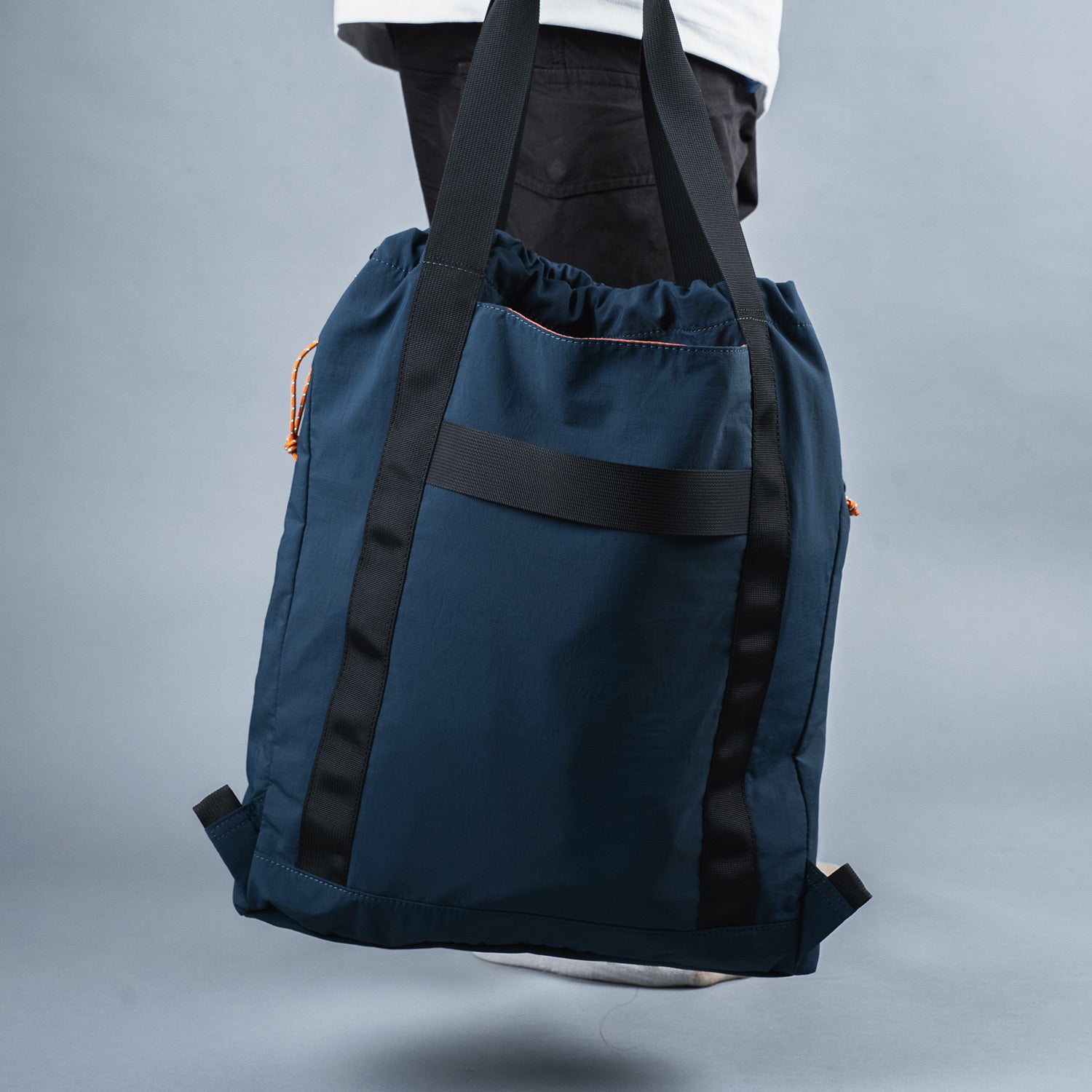 Crossing Jack Drawstring Totepack - Navy