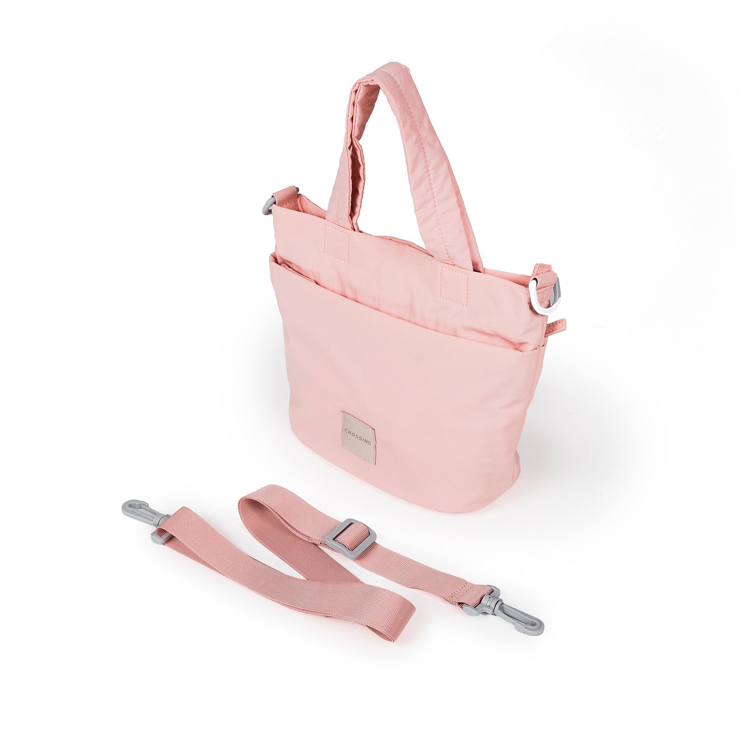 Crossing Jill Anti-Theft RFID Dual Carry Crossbody Bag - Pink