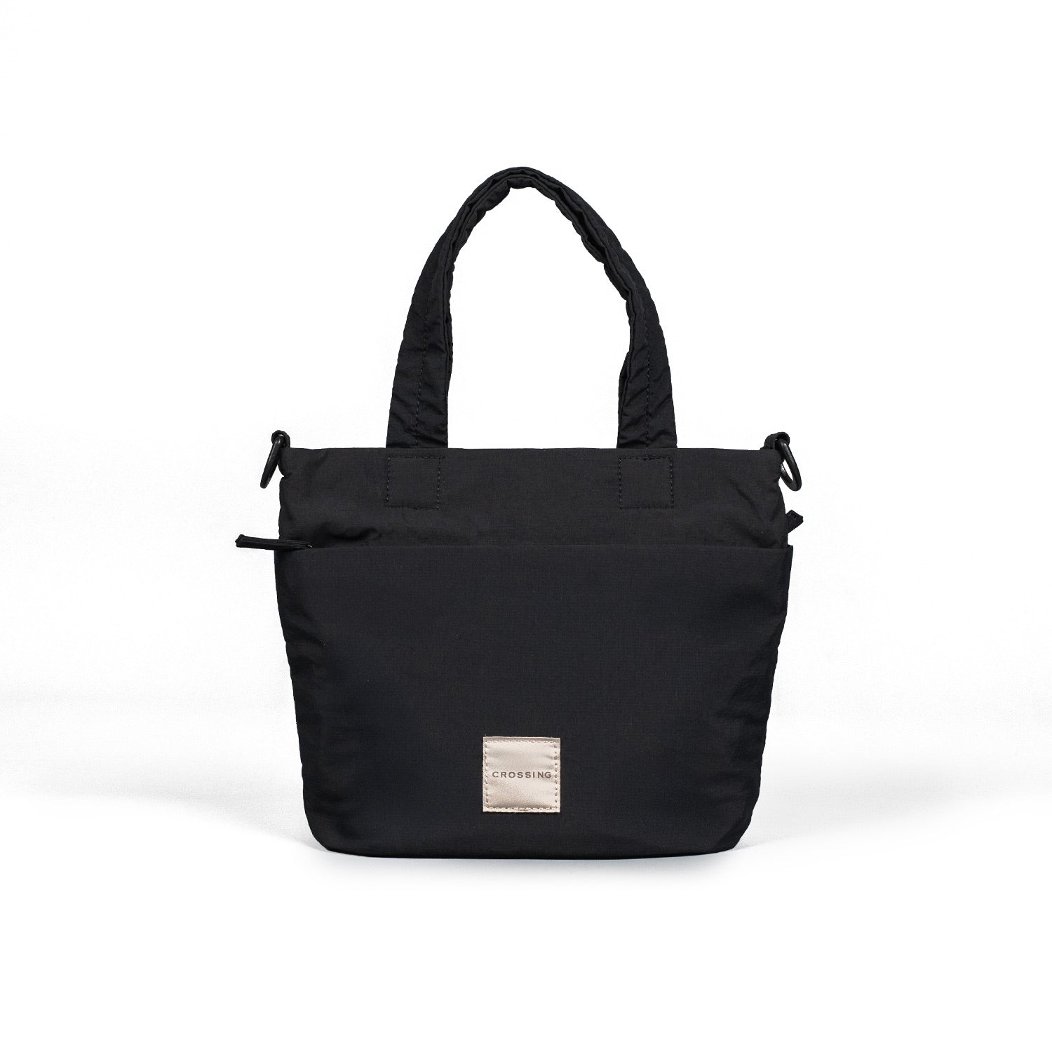 Crossing Jill Anti-Theft RFID Dual Carry Crossbody Bag - Black