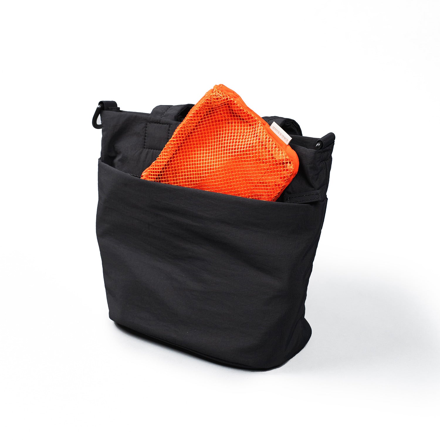 Crossing Jill Anti-Theft RFID Dual Carry Crossbody Bag - Black