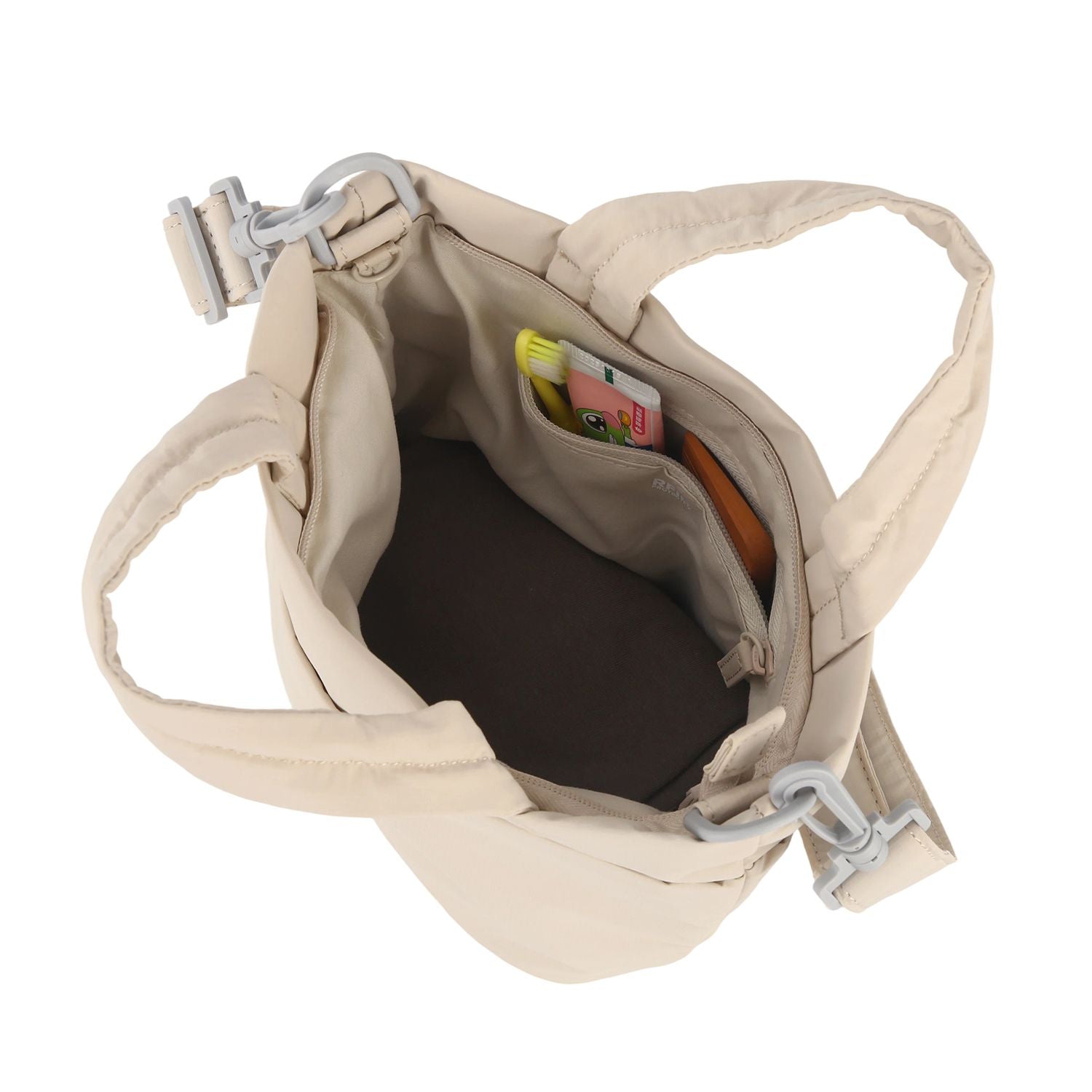 Crossing Jill Anti-Theft RFID Dual Carry Crossbody Bag V3 - Beige