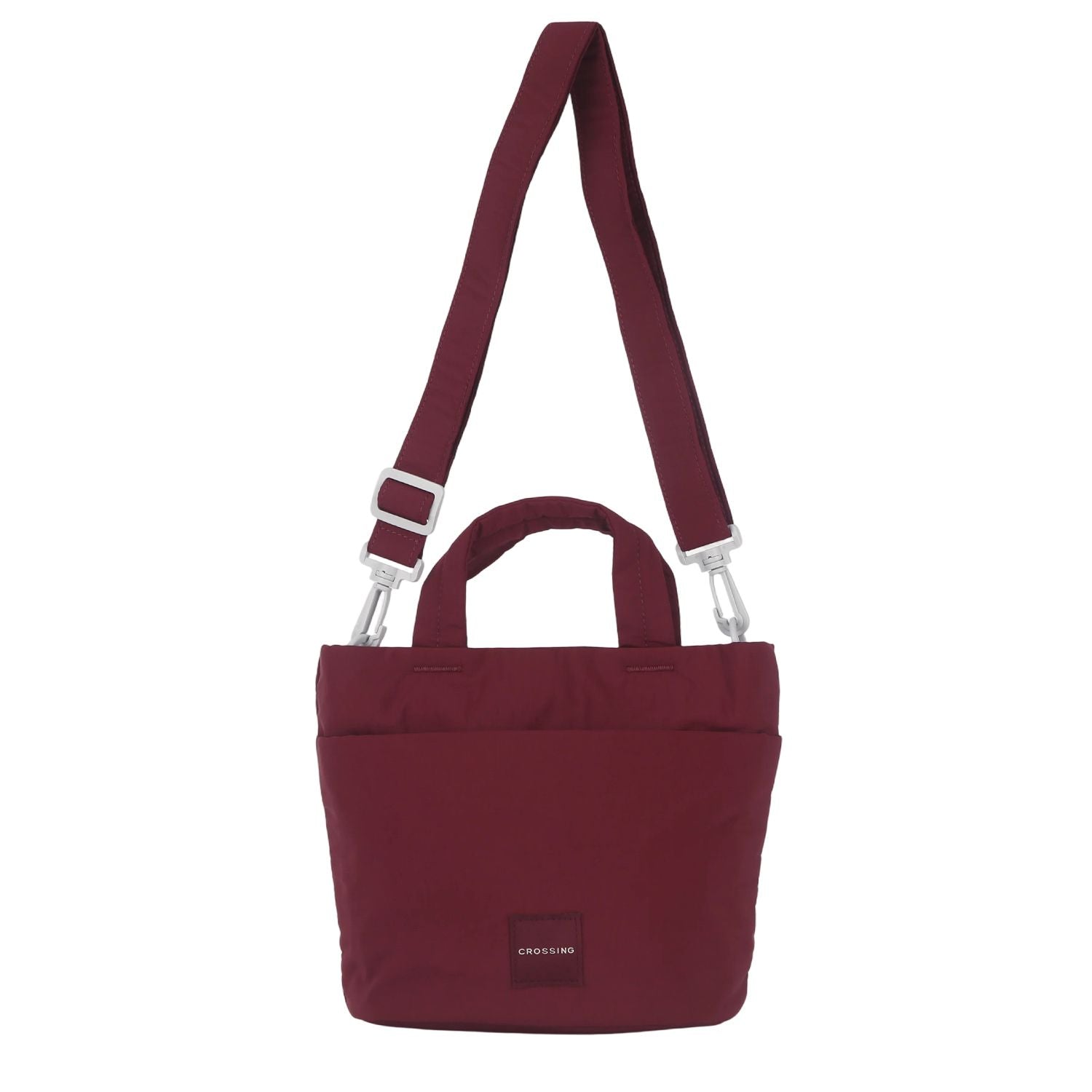 Crossing Jill Anti-Theft RFID Dual Carry Crossbody Bag V3 - Burgundy