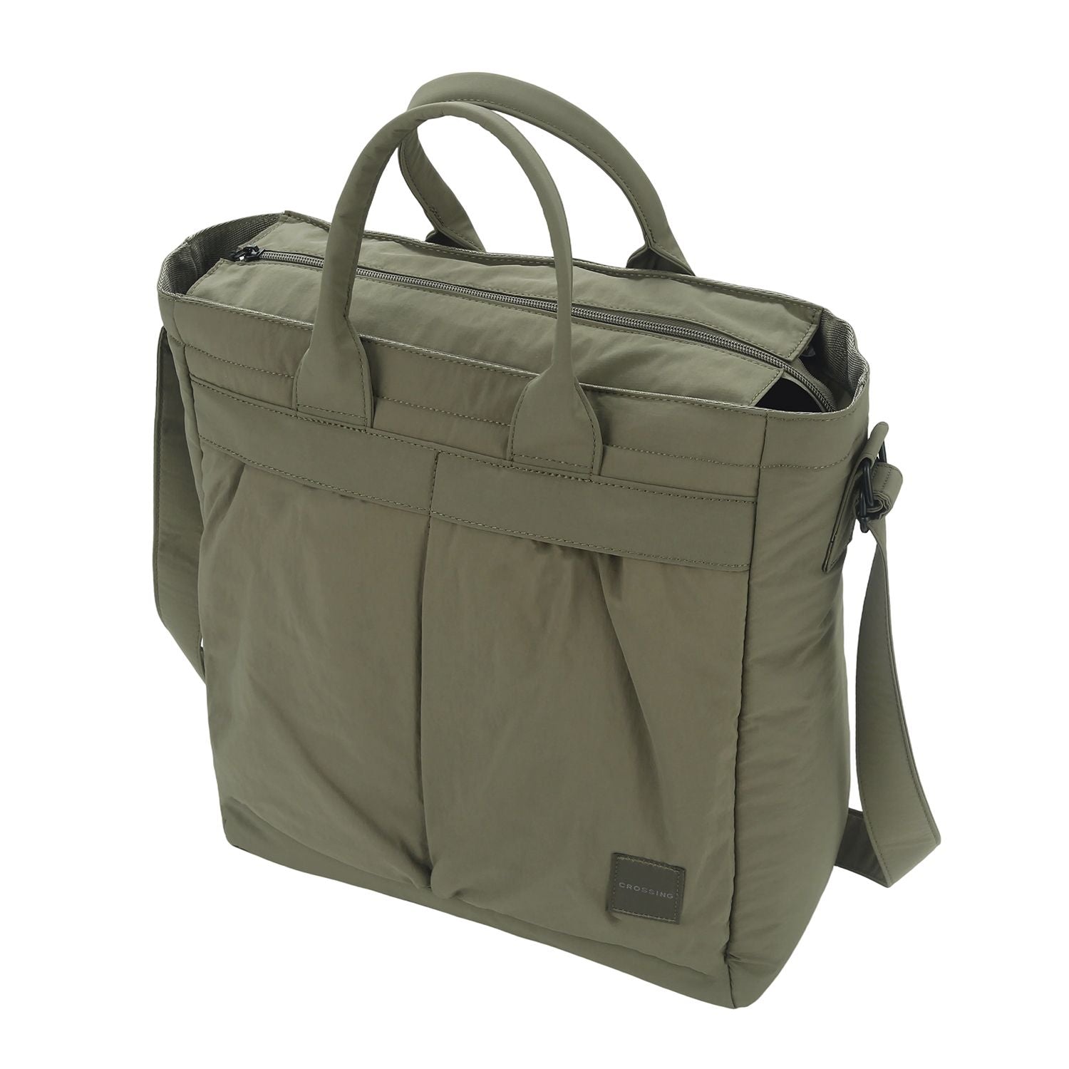 Crossing Joel Dual Carry Tote Bag V3 - Green