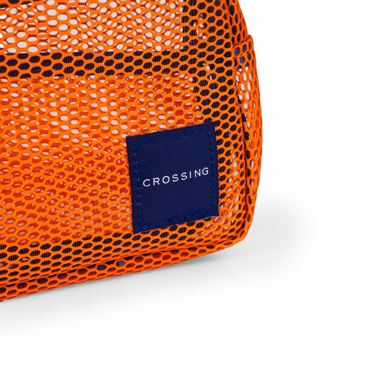 Crossing Jules Everywhere Mesh Pouch (Small) - Orange/Blue