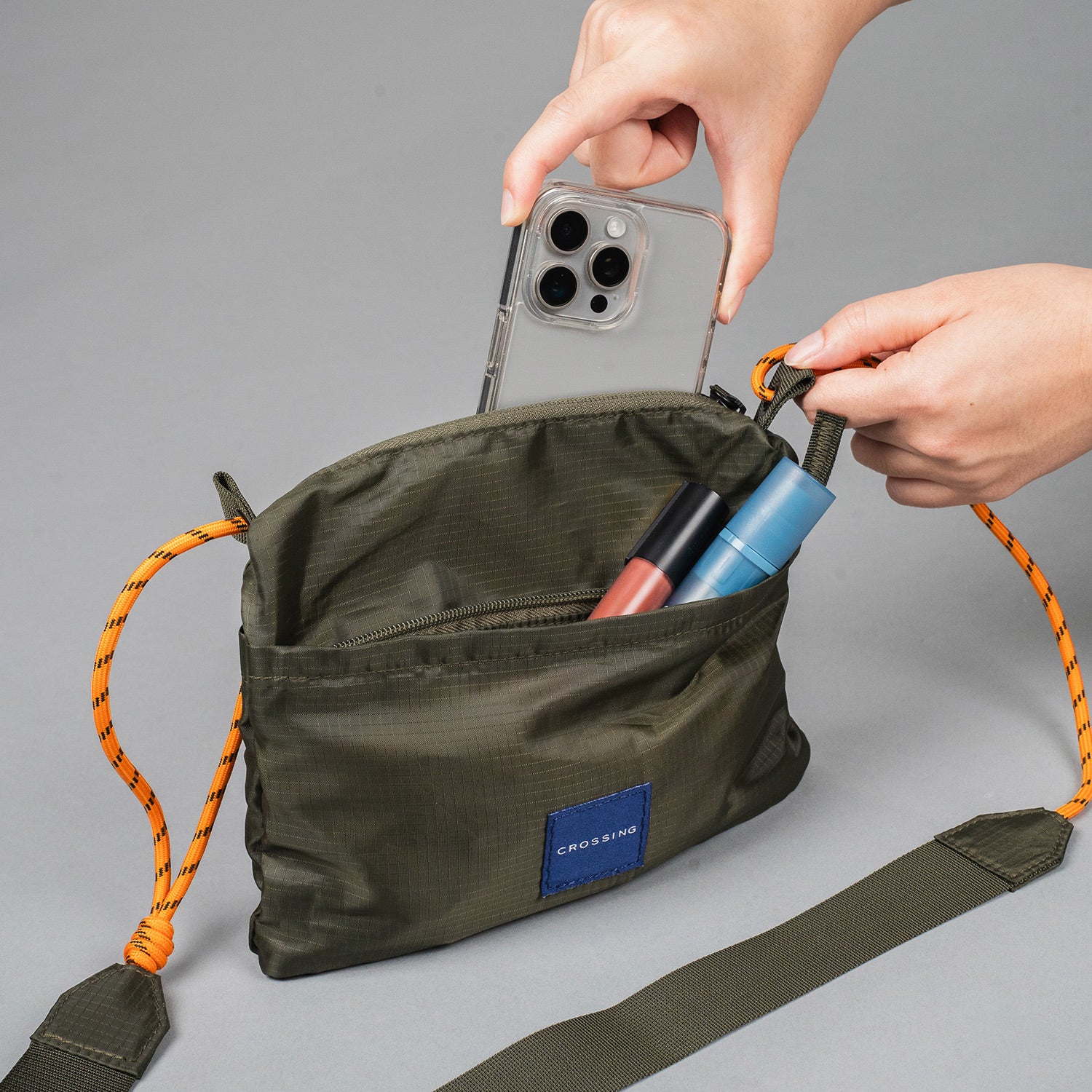 Crossing Kai Crossbody Bag - Green