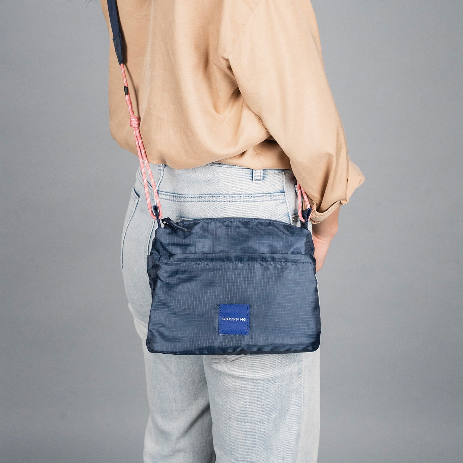 Crossing Kai Crossbody Bag - Navy