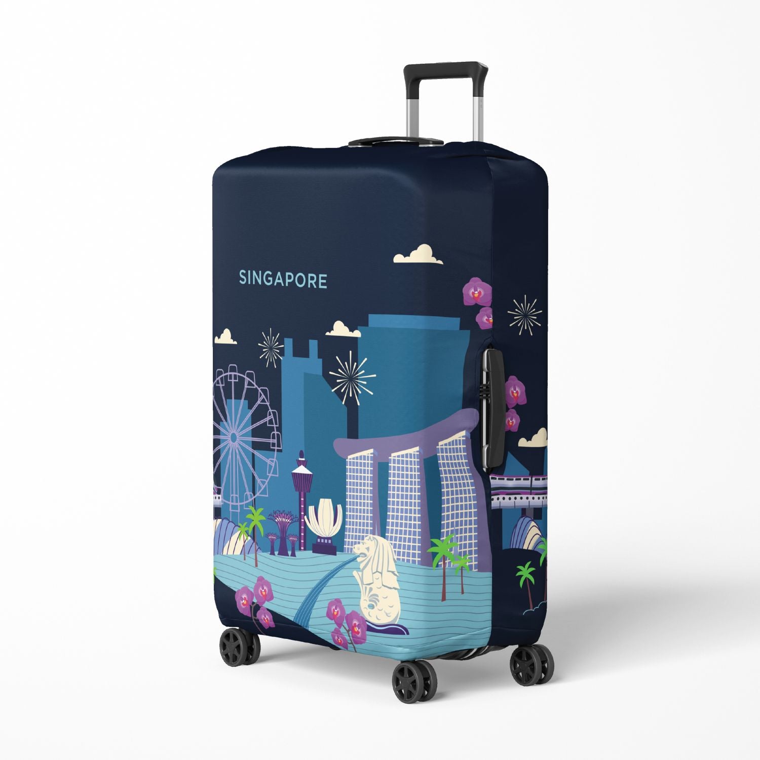 Crossing Luggage Cover L (27”-30”) - Celebration Singapore