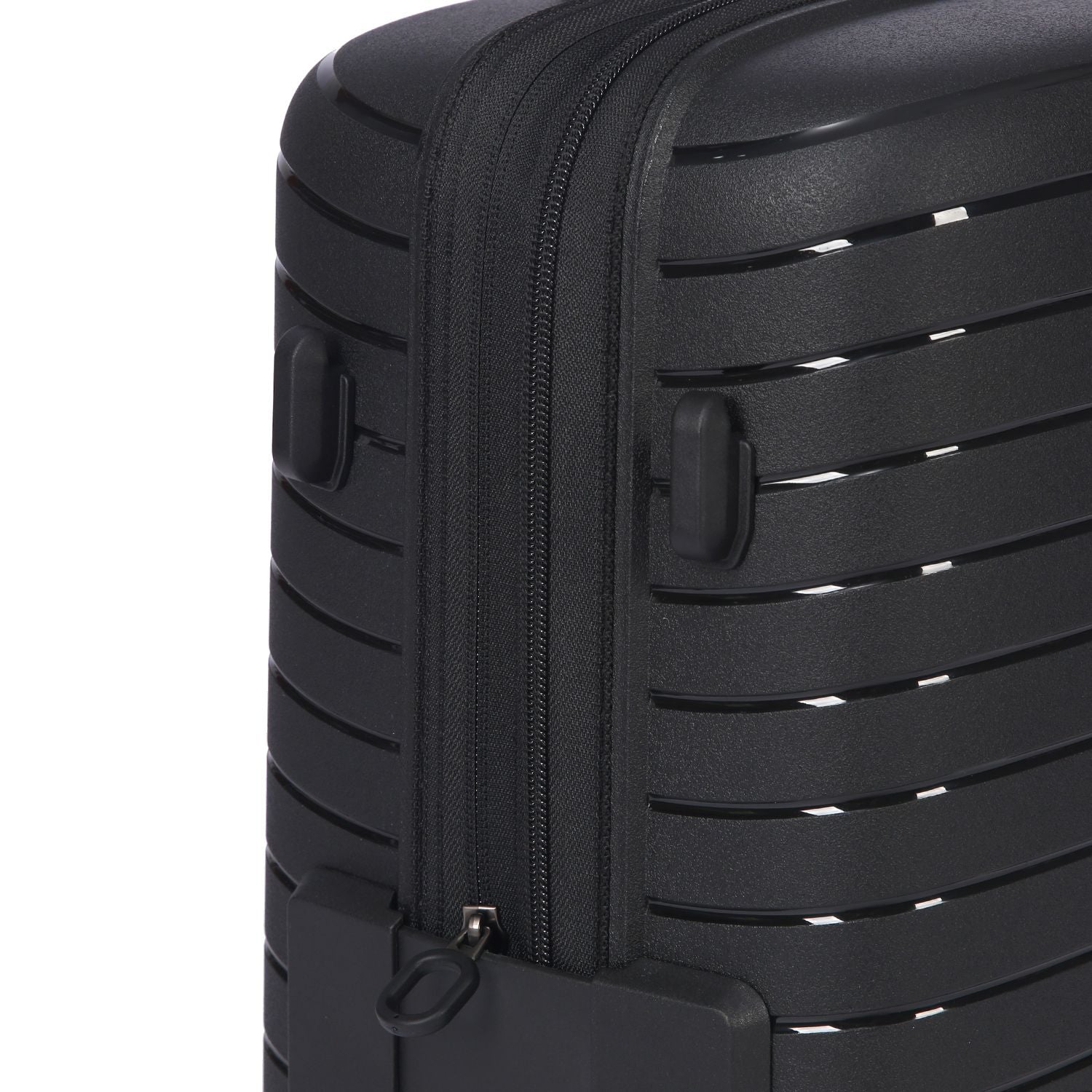 Crossing LYTE Polypropylene Carry On Luggage - Black