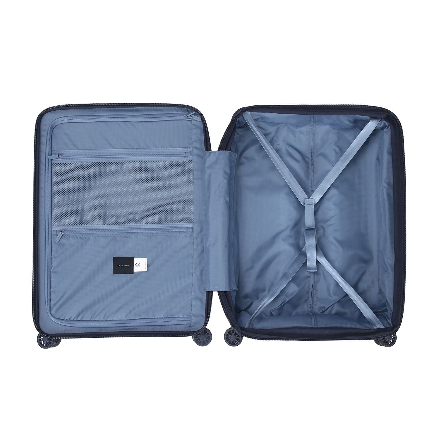 Crossing LYTE Polypropylene Large Expandable Luggage - Navy