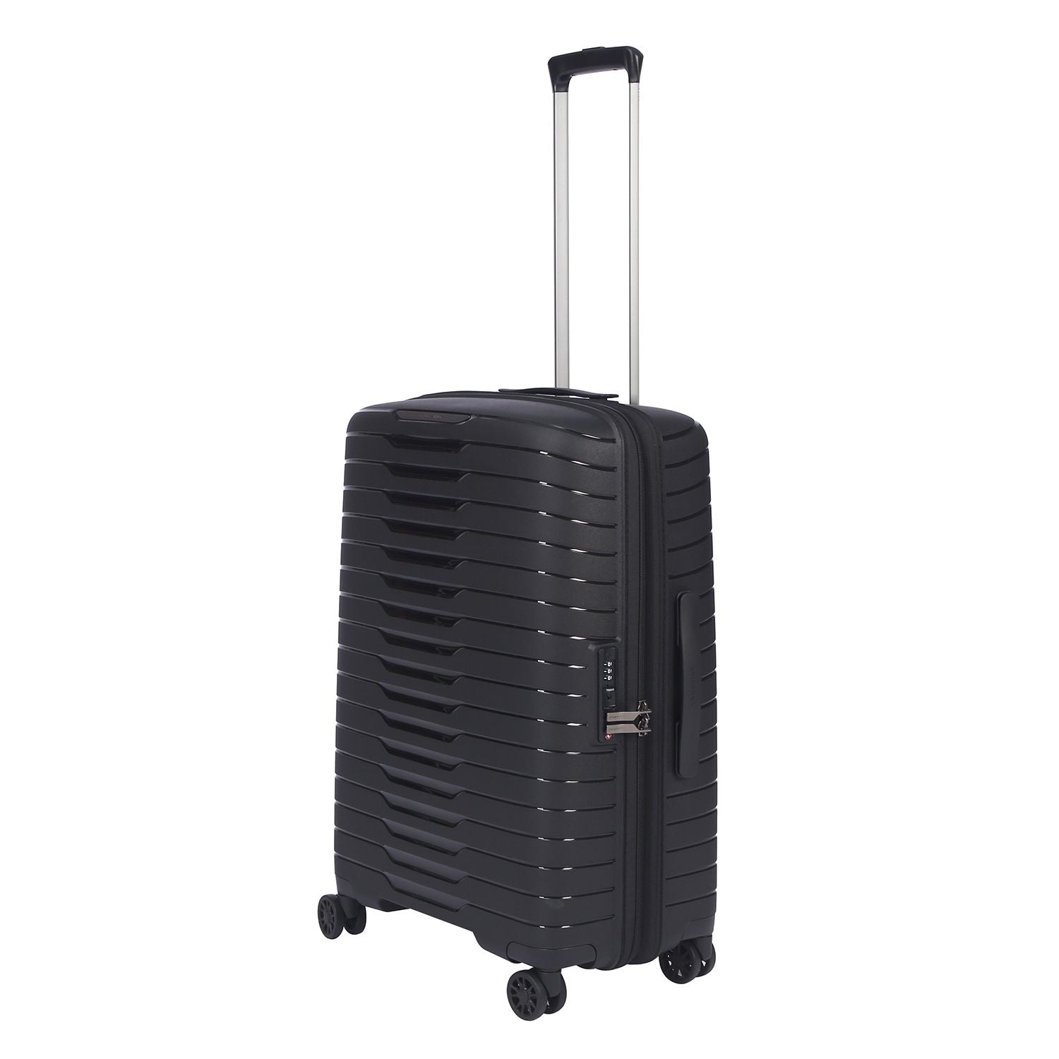 Crossing LYTE Polypropylene Medium Expandable Luggage - Black
