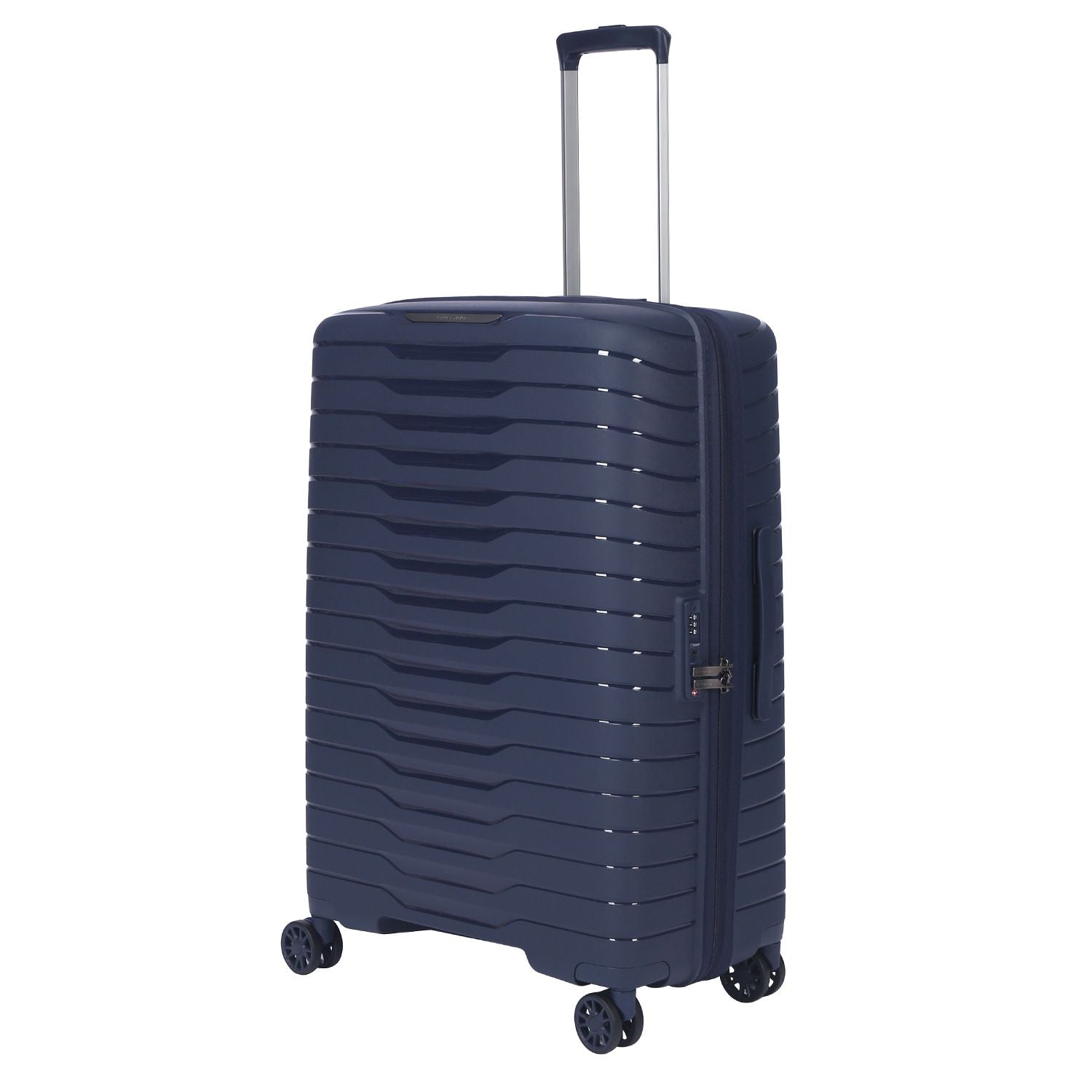 Crossing LYTE Polypropylene Medium Expandable Luggage - Navy