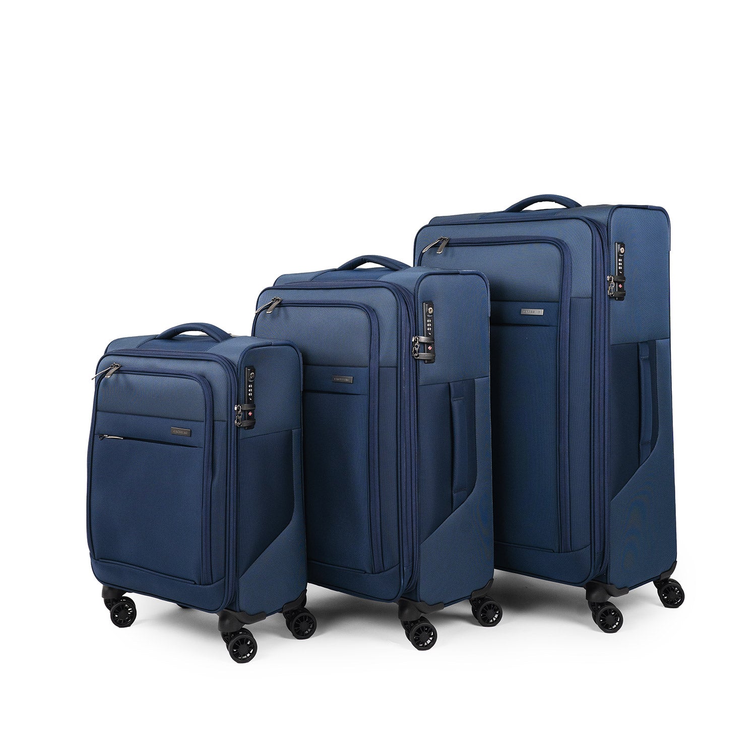 Crossing Noma Soft Case Luggage T25 - Navy – The Planet Traveller