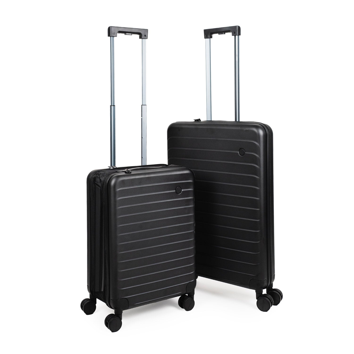 Crossing Ori Collapsible Polycarbonate Medium 26" Luggage - Black