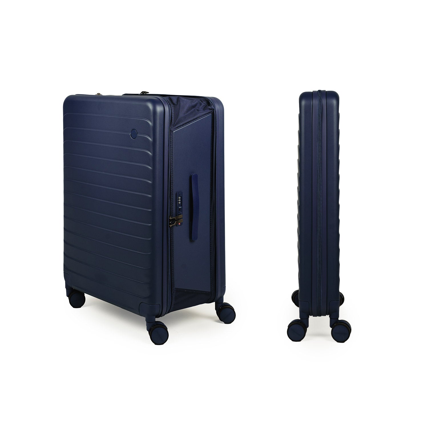 Crossing Ori Collapsible Polycarbonate Medium 26" Luggage - Pewter